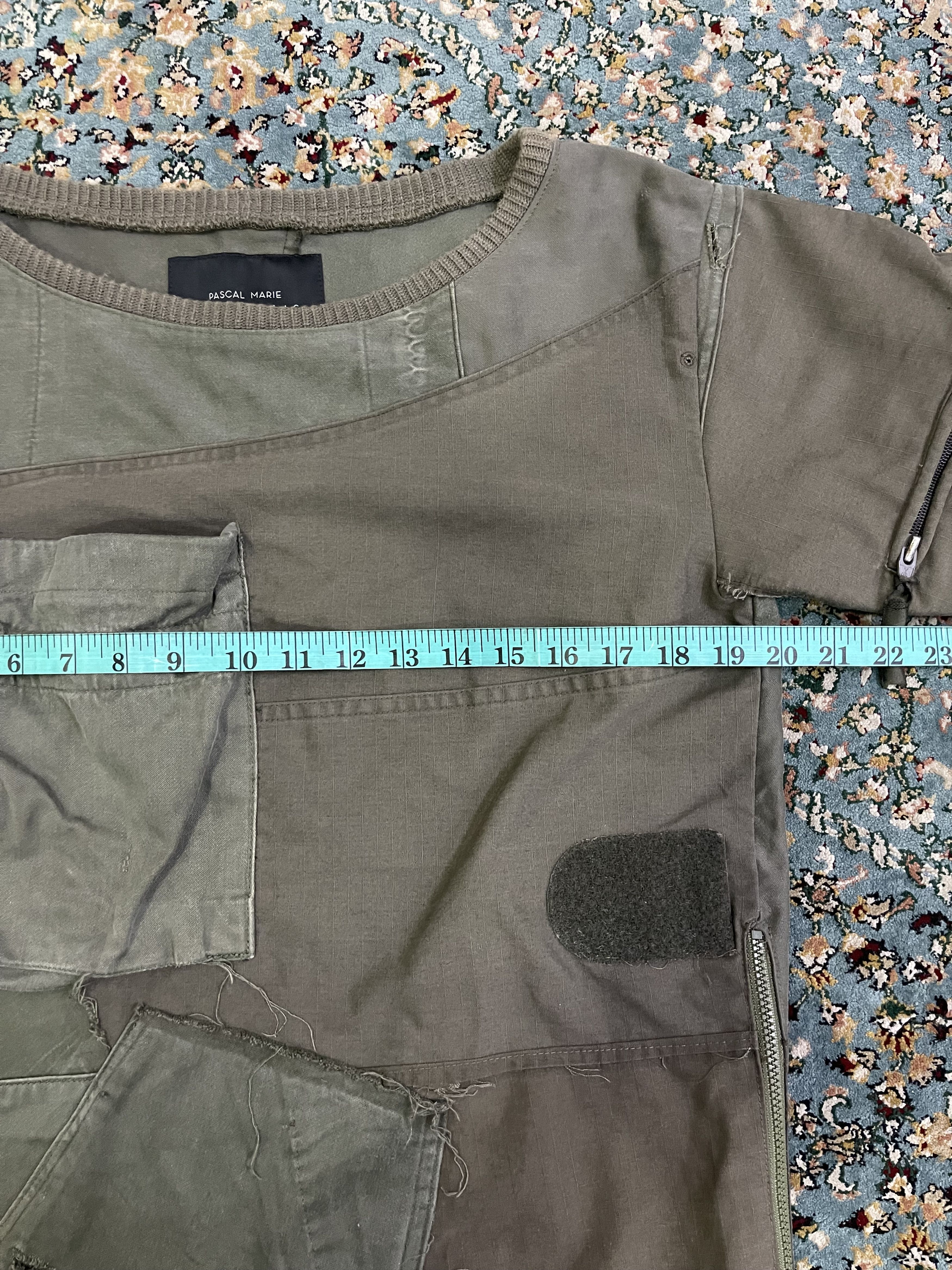 GOA Pascal Marie Reconstruct Army Distressed Style Size US L / EU 52-54 / 3 - 7 Thumbnail
