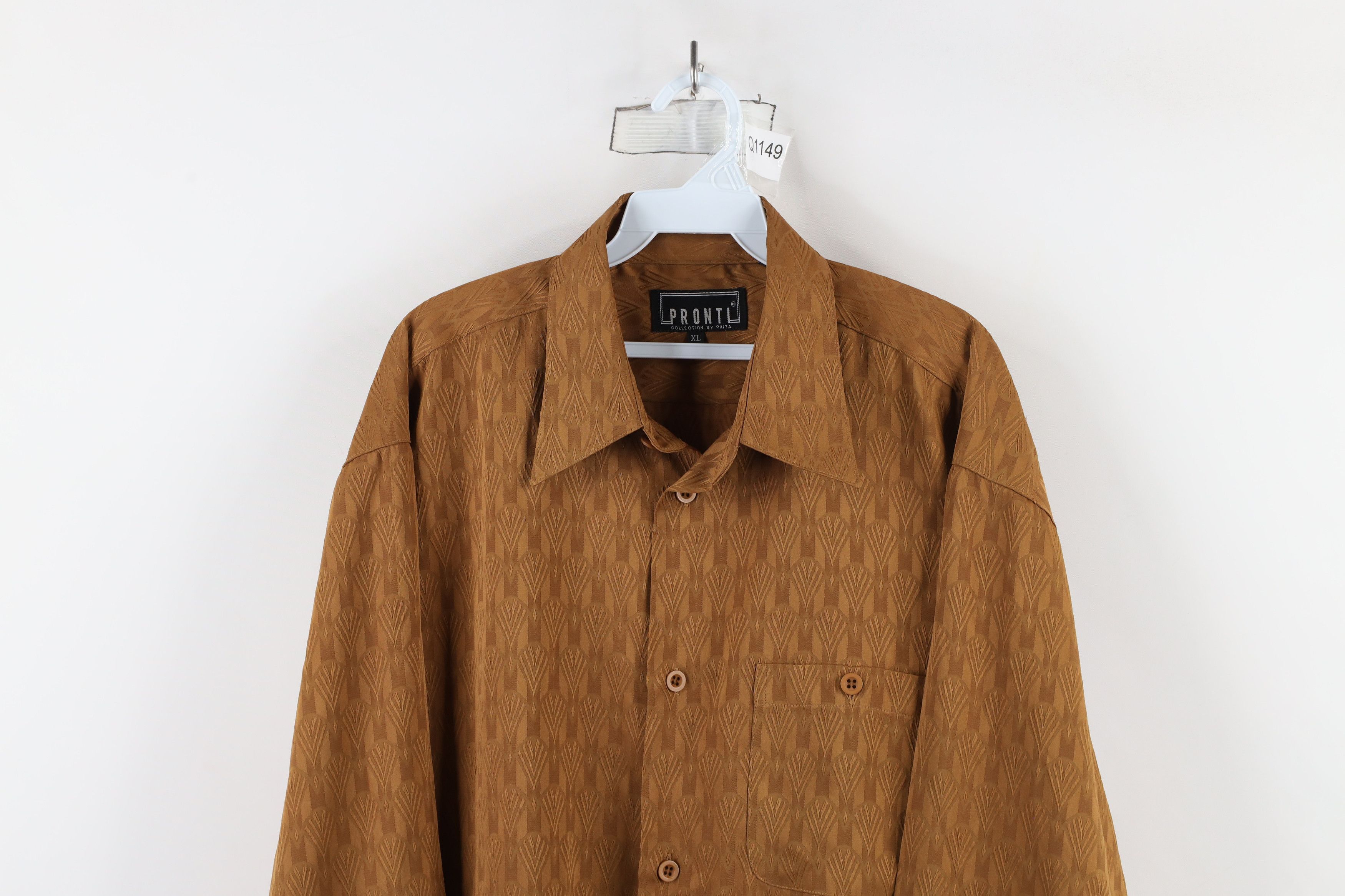 Vintage Vintage 90s Streetwear Baggy Fit Collared Button Shirt Size US XL / EU 56 / 4 - 2 Thumbnail