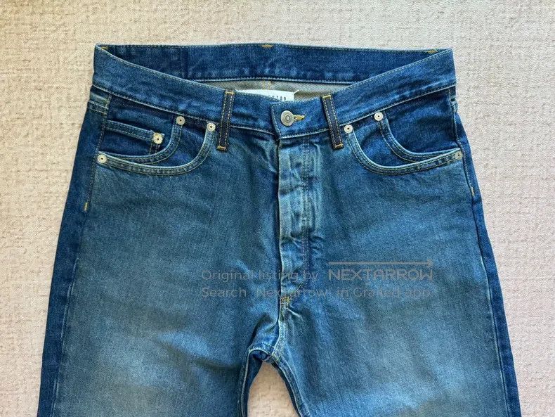 Maison Margiela Maison Margiela Solid colour made of old straight-fitting Size US 31 - 3 Thumbnail