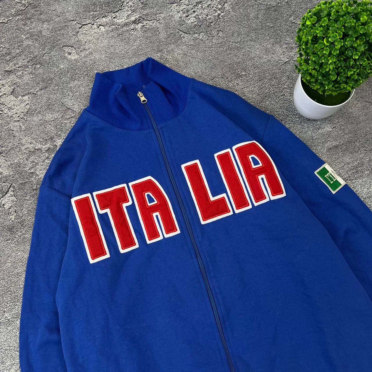 Japanese Brand Vintage Italy Team 🇮🇹Boxy Zip Y2k.Streetwear Size US XL / EU 56 / 4 - 10 Thumbnail