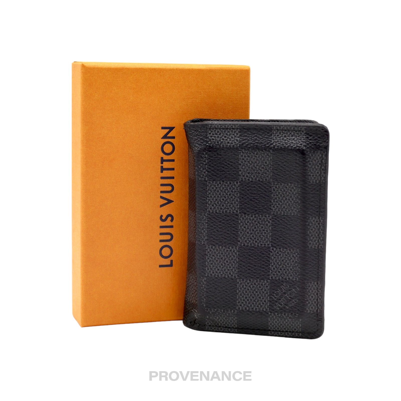 Louis Vuitton 🔴 Louis Vuitton Pocket Organizer Wallet - Damier Graphite Size ONE SIZE - 1 Thumbnail