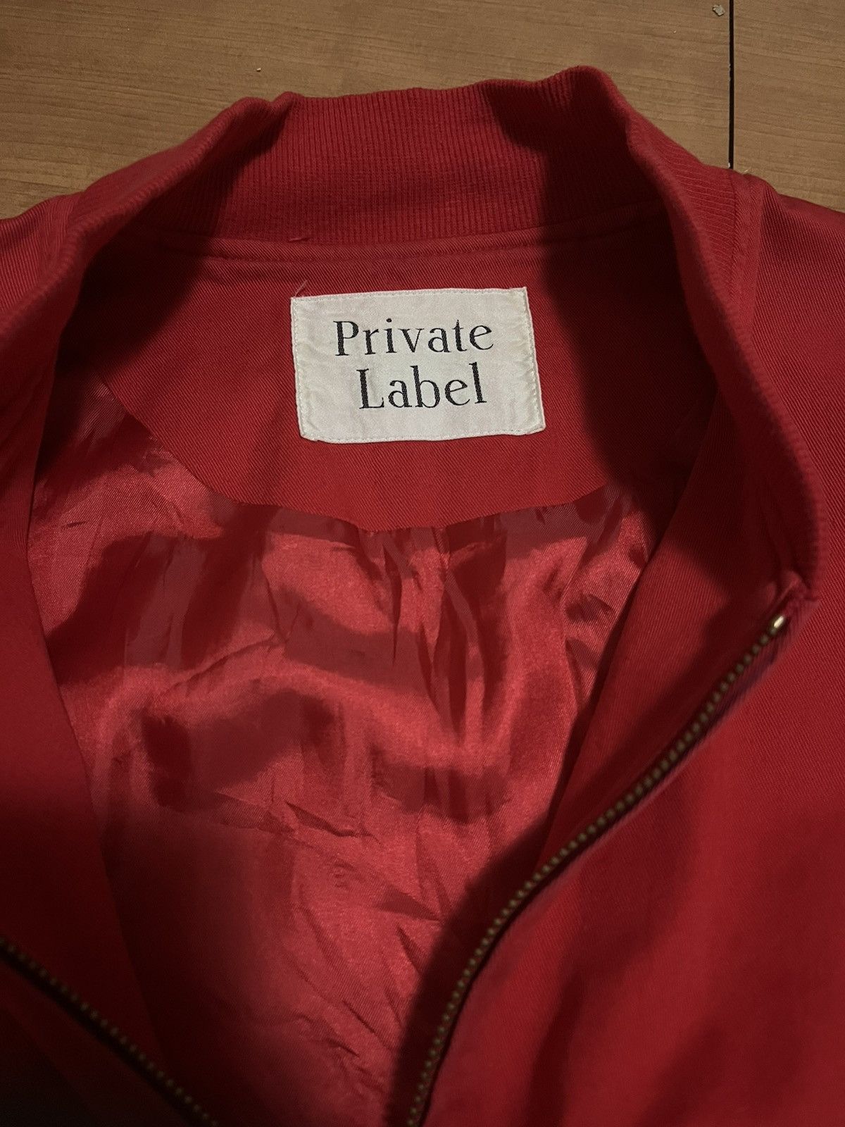 Vintage Vintage Private Label Japan Tulip Bomber Jacket (Red) Size M / US 6-8 / IT 42-44 - 6 Thumbnail