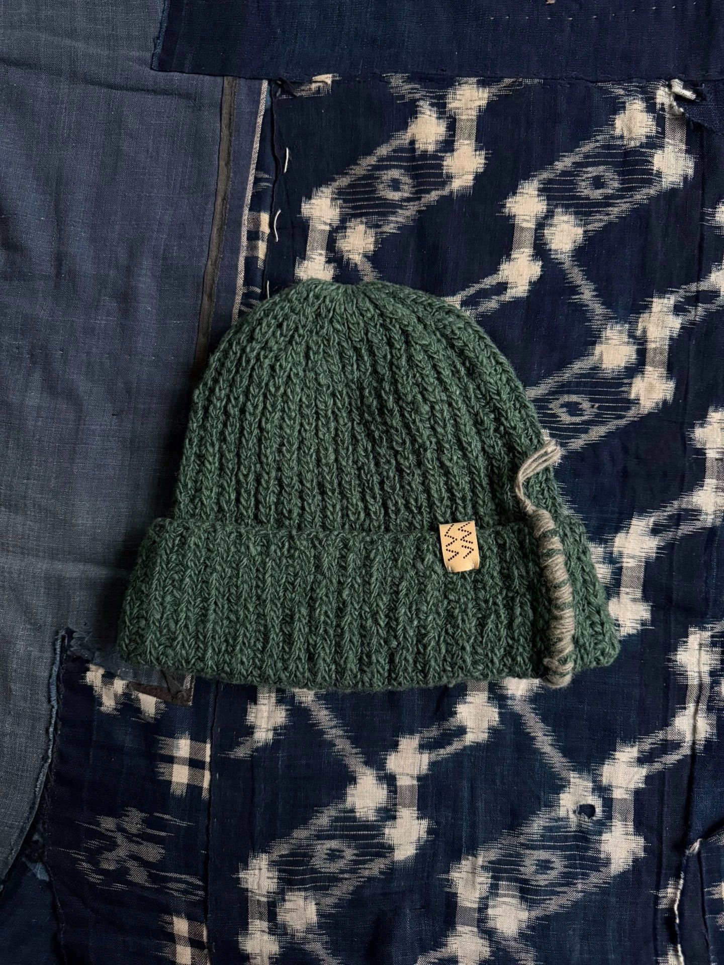 Visvim VISVIM CAP N.D. Natural Mud-Dyed Wool Knitted Beanie Size ONE SIZE - 6 Thumbnail