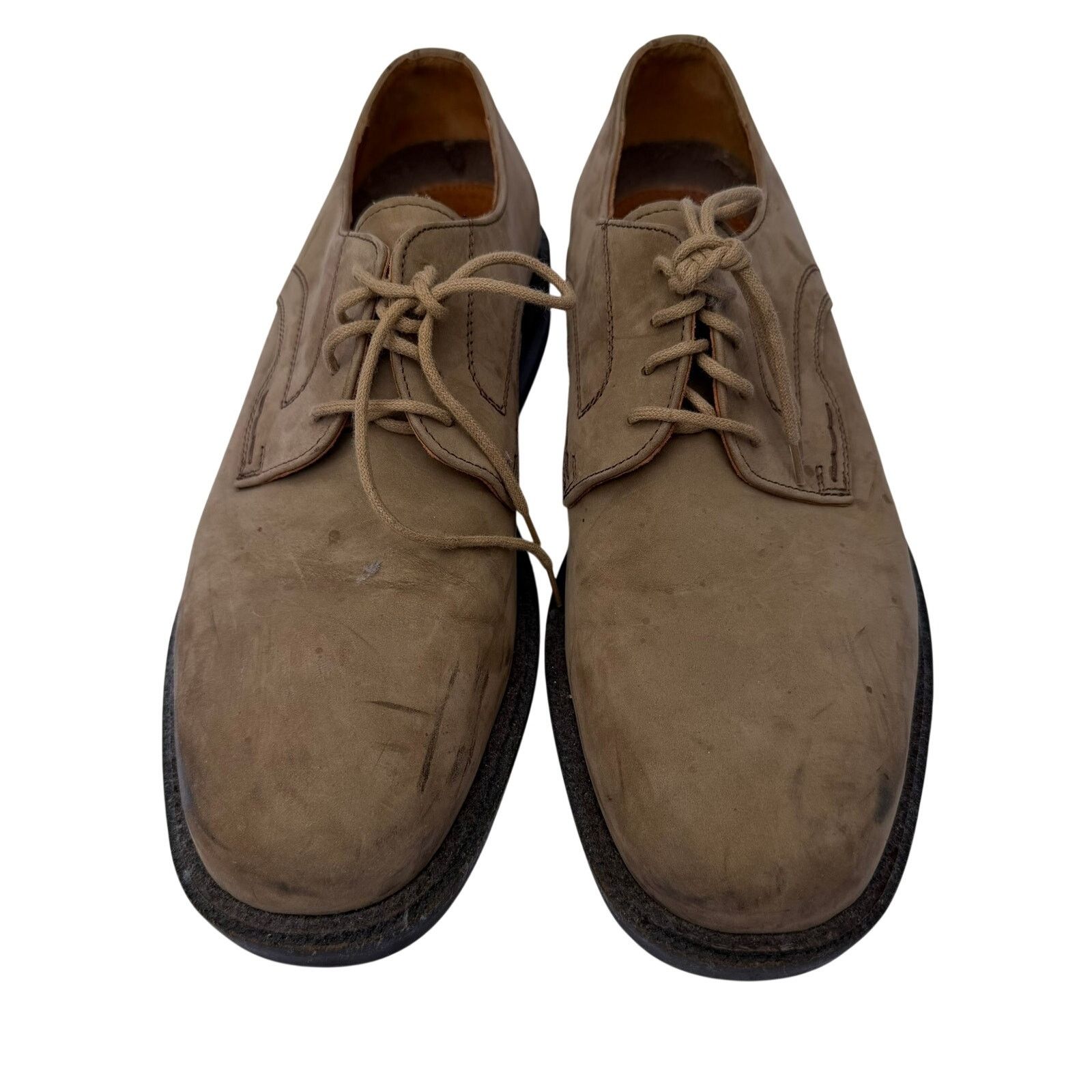 Johnston & Murphy Johnston & Murphy Nubuck Derby Oxford Size 10.5M Dress Shoes Size US 10.5 / EU 43-44 - 6 Thumbnail