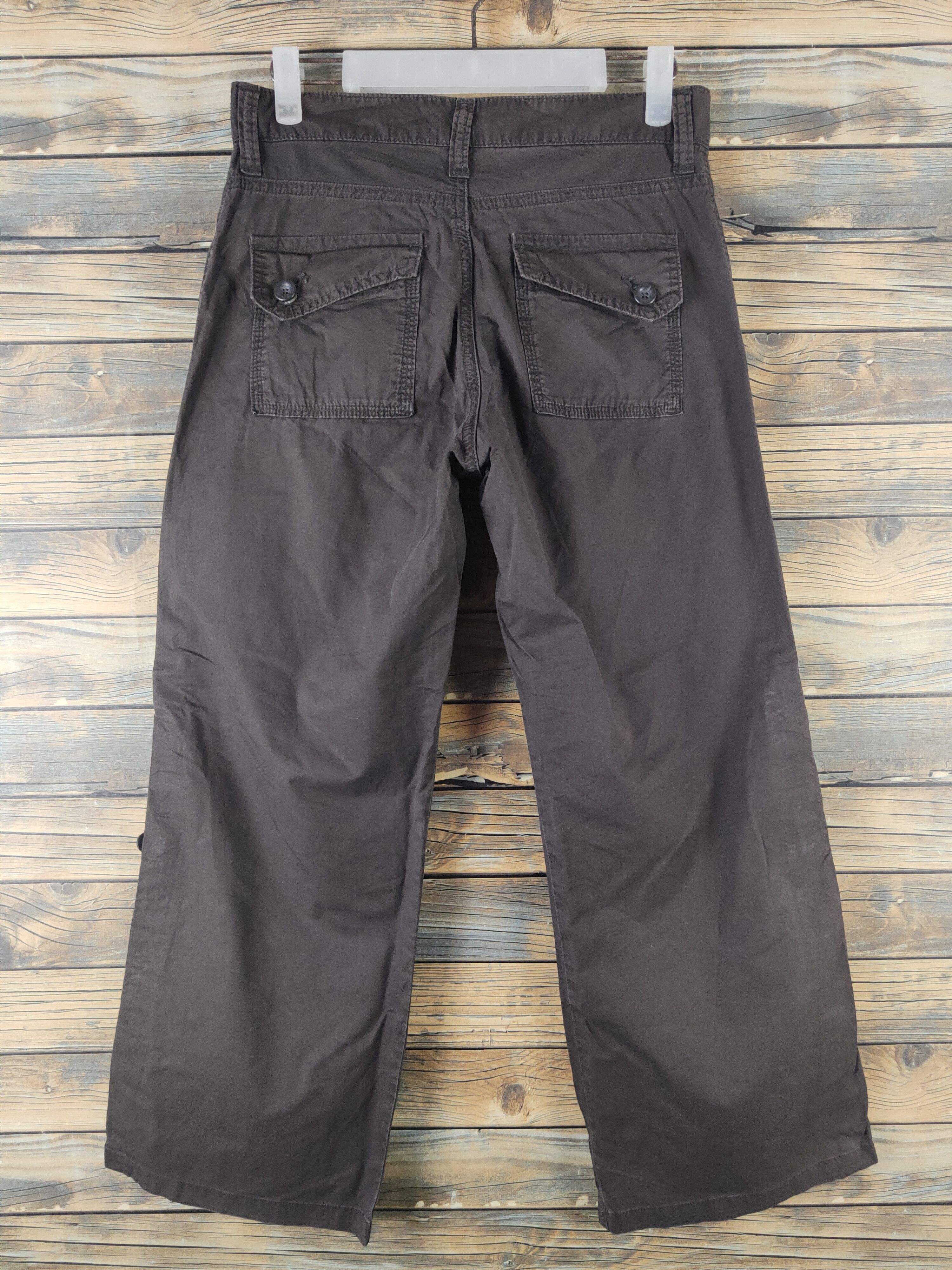 Japanese Brand DL Japanese Brand Brown Multipocket Casual Pants #2667 Size 27" / US 4 / IT 40 - 7 Thumbnail