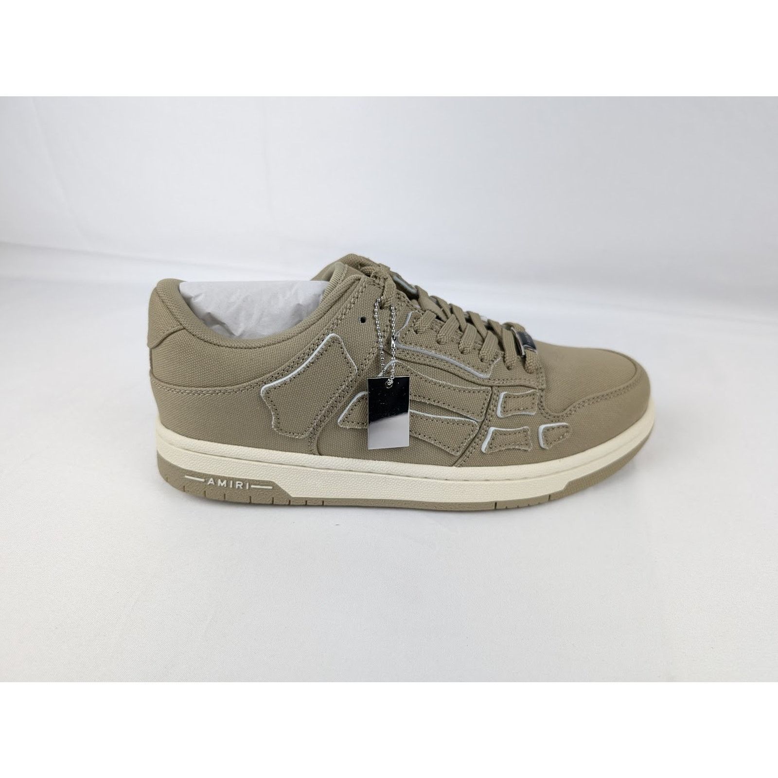 Amiri o1rshd1 Chunky Skeleton Top Low Sneakers in Green Size US 10 / EU 43 - 2 Thumbnail