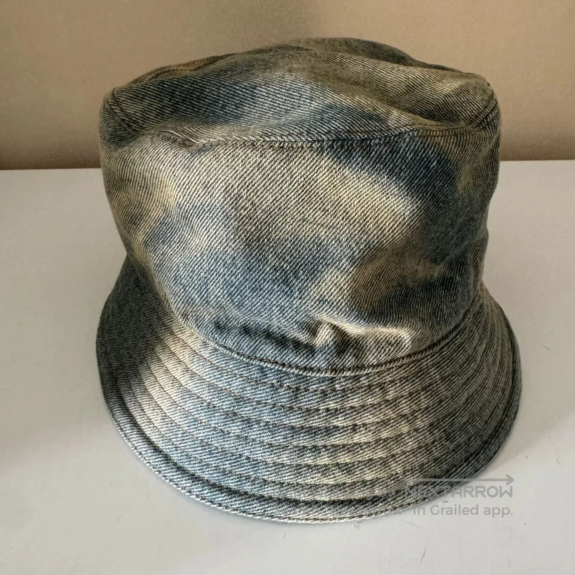 Prada Prada Denim Bucket Hat L. Size ONE SIZE - 3 Thumbnail