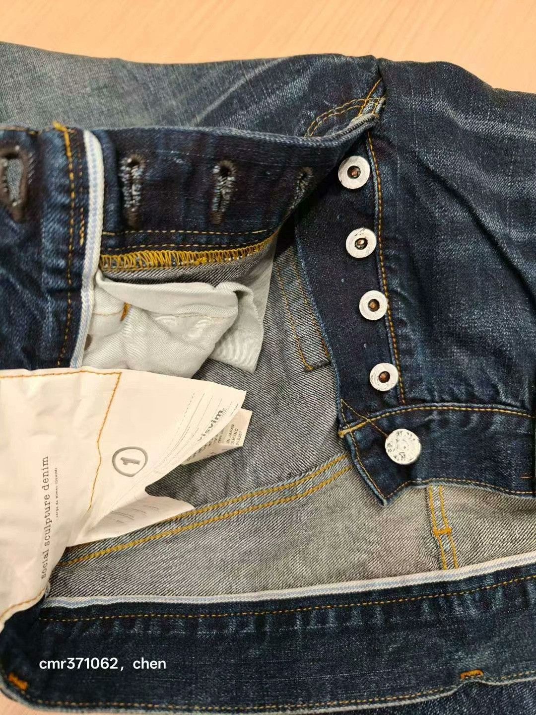 Visvim VISVIM 19AW SOCIAL SCULPTURE DRY DENIM-6 Size US 26 / EU 42 - 5 Thumbnail