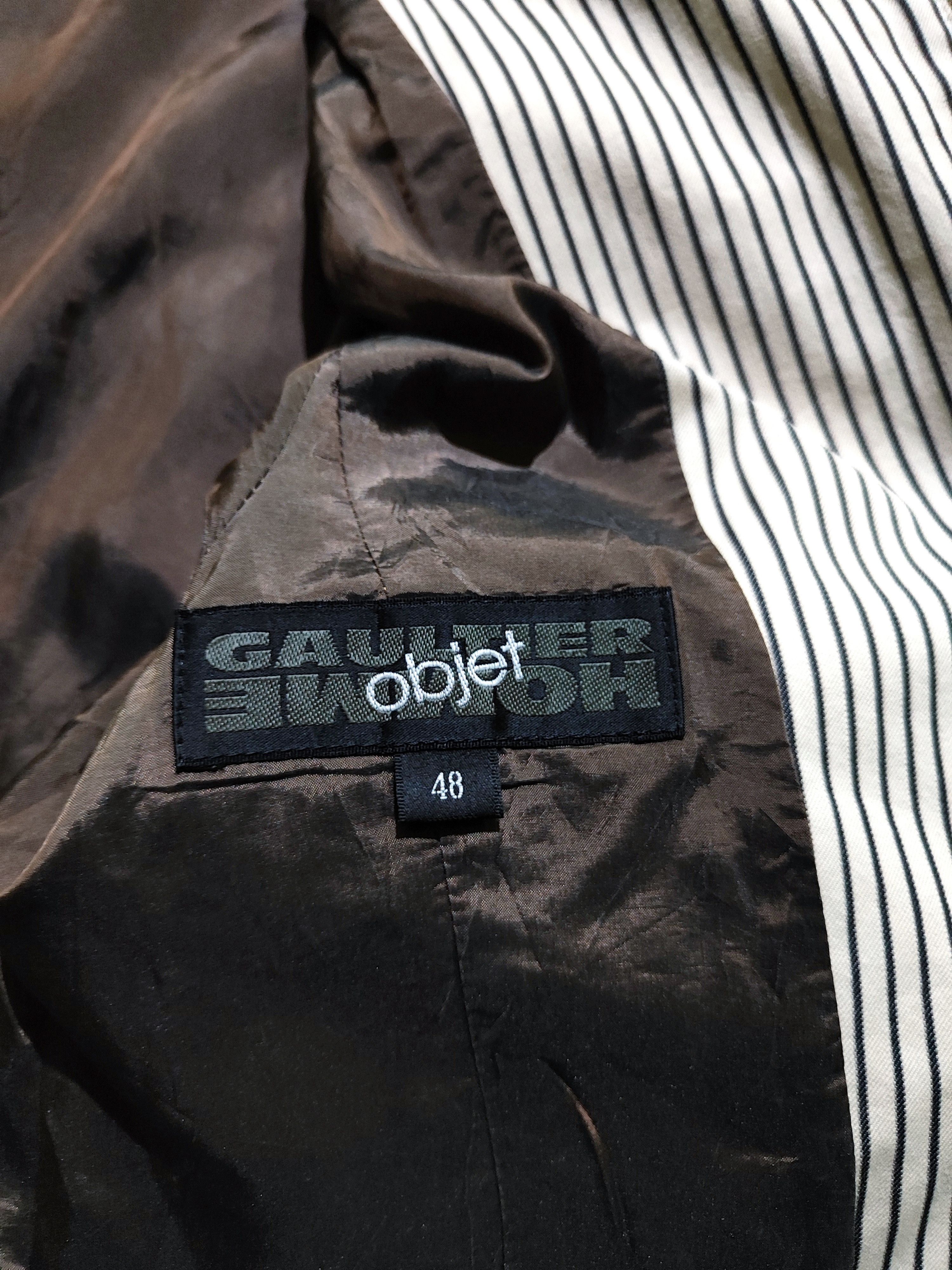 Jean Paul Gaultier Vintage Jean Paul Gaultier Homme Objet Zipper Jacket Size M / US 6-8 / IT 42-44 - 11 Thumbnail