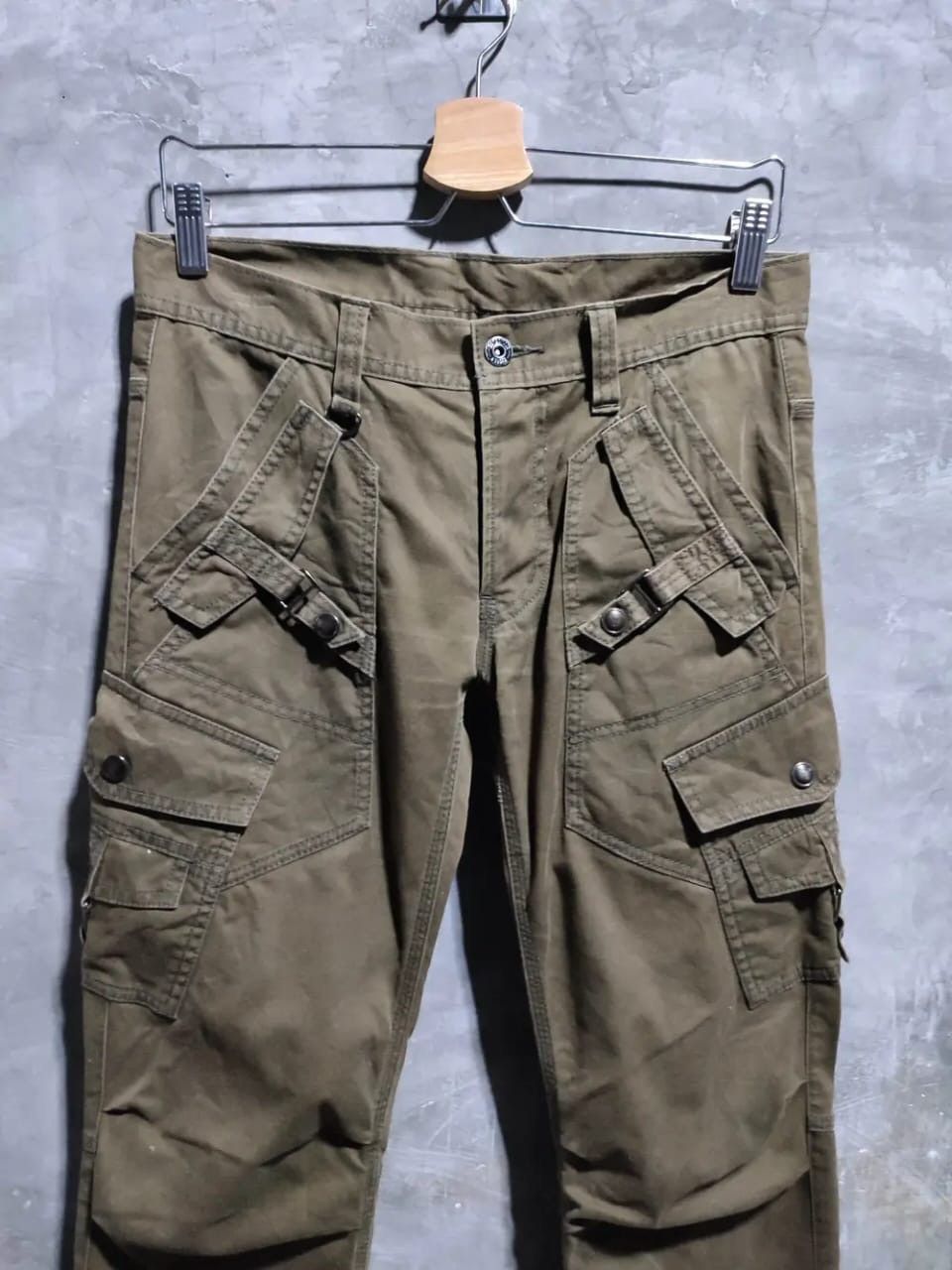 Japanese Brand Nicole Hideaway Cargo Multi pocket Tactical Pants Size US 28 / EU 44 - 2 Thumbnail