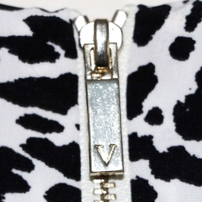 Vince Camuto Vince Camuto Dress UK 12 Womens Black White Animal Print L/S Pre Loved Vgc Dress Size XL / US 12-14 / IT 48-50 - 5 Thumbnail