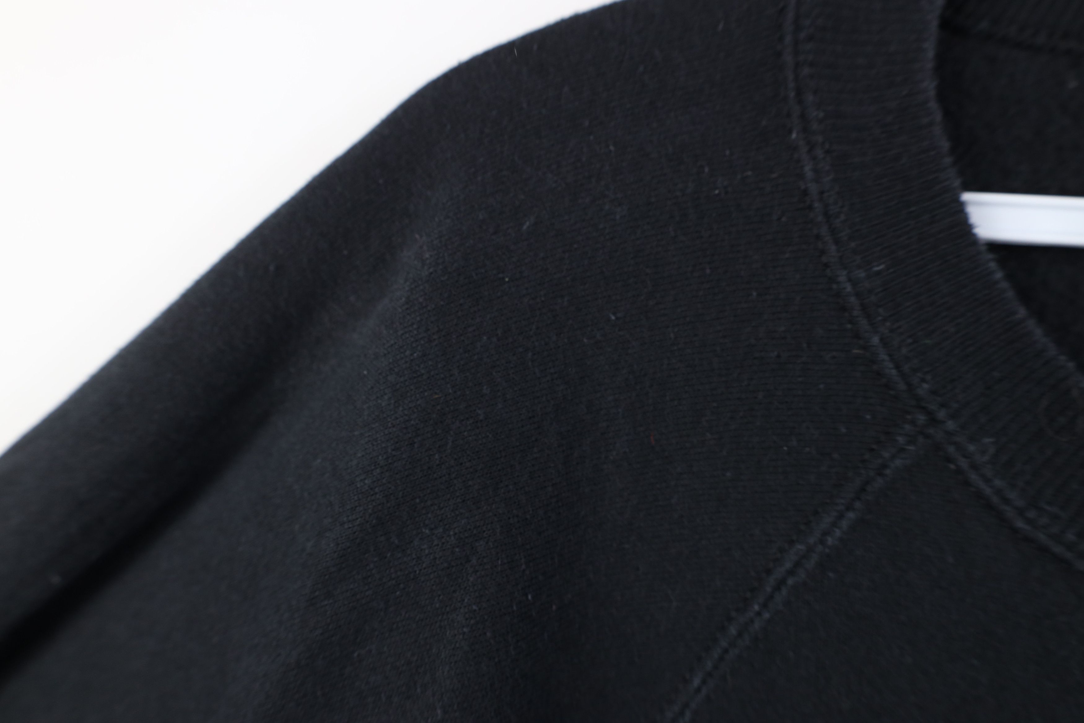 Vintage Vintage 90s Streetwear Raglan Crewneck Sweatshirt Black Size US L / EU 52-54 / 3 - 5 Thumbnail