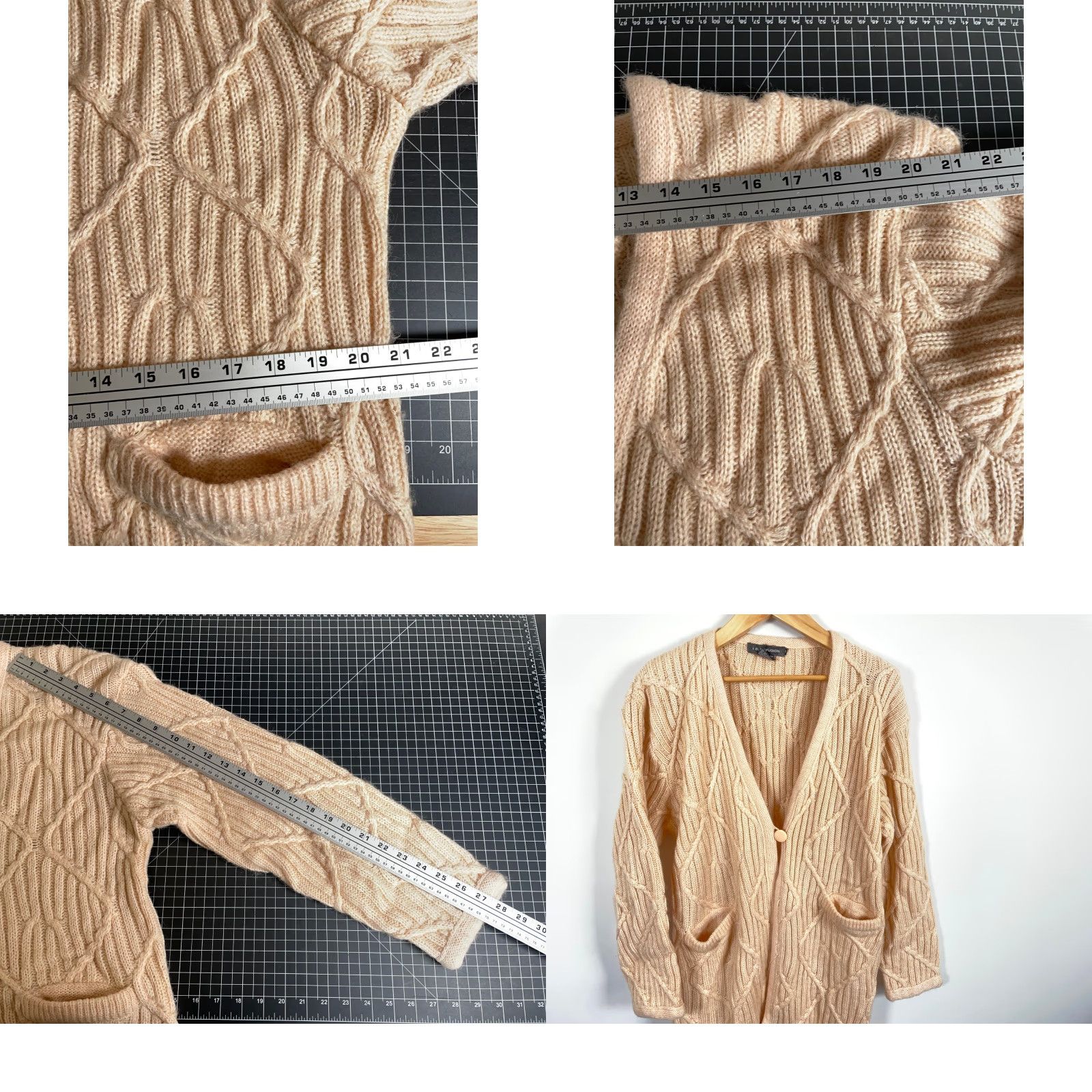 Vintage VINTAGE IB Diffusion Cardigan Shirt? (This is not accurate) Size M / US 6-8 / IT 42-44 - 8 Thumbnail