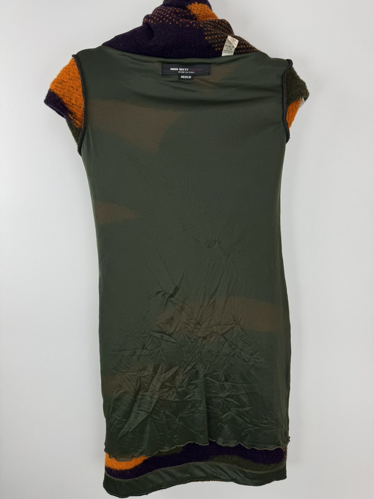 Miss Sixty Miss Sixty wool midi dress turtleneck short sleeve Size M / US 6-8 / IT 42-44 - 12 Thumbnail