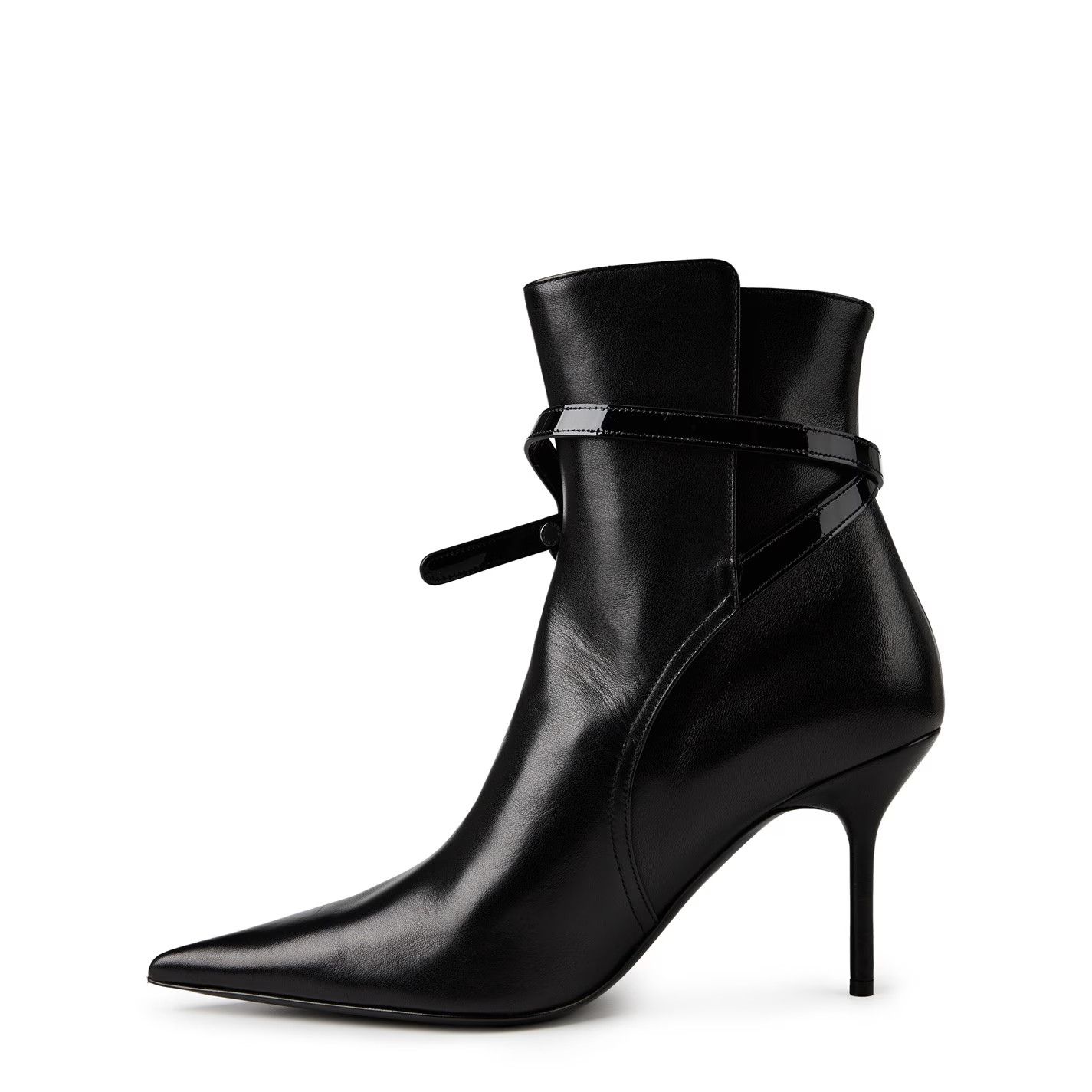 Off-White o1g2r1mq0125 Nappa Zip Boots in Black Size US 6 / IT 36 - 2 Thumbnail