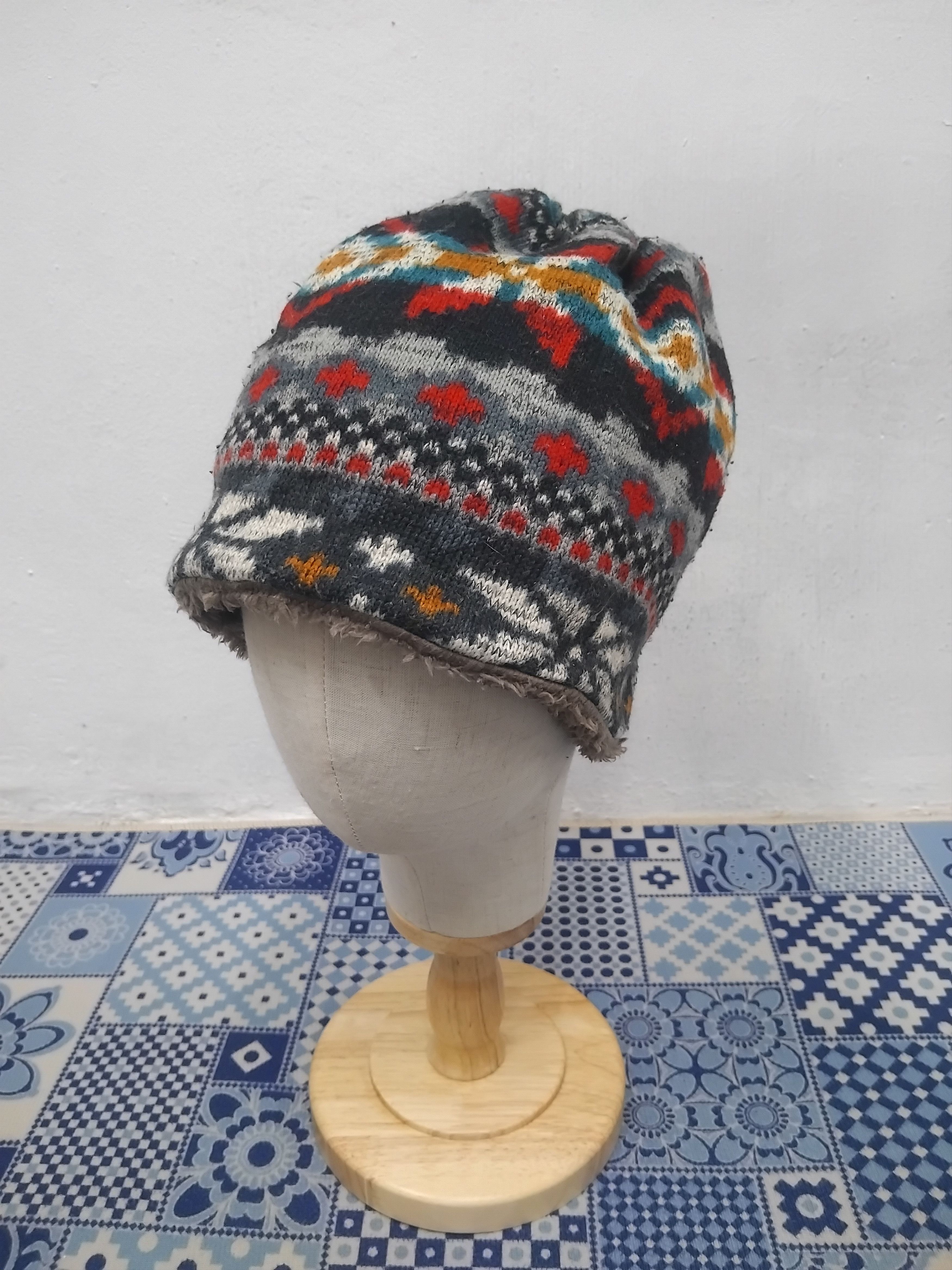 Japanese Brand 💥Navajo multicolour dreadlock beanie Size ONE SIZE - 1 Thumbnail