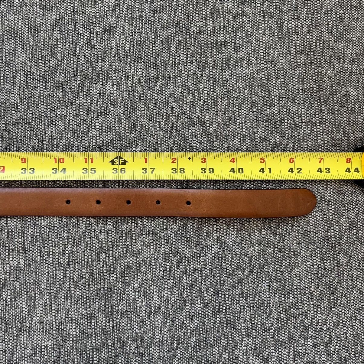 Polo Ralph Lauren Polo Golf RLX Buckle Logo Belt Size 34 Italian Leather Size 34 - 12 Thumbnail