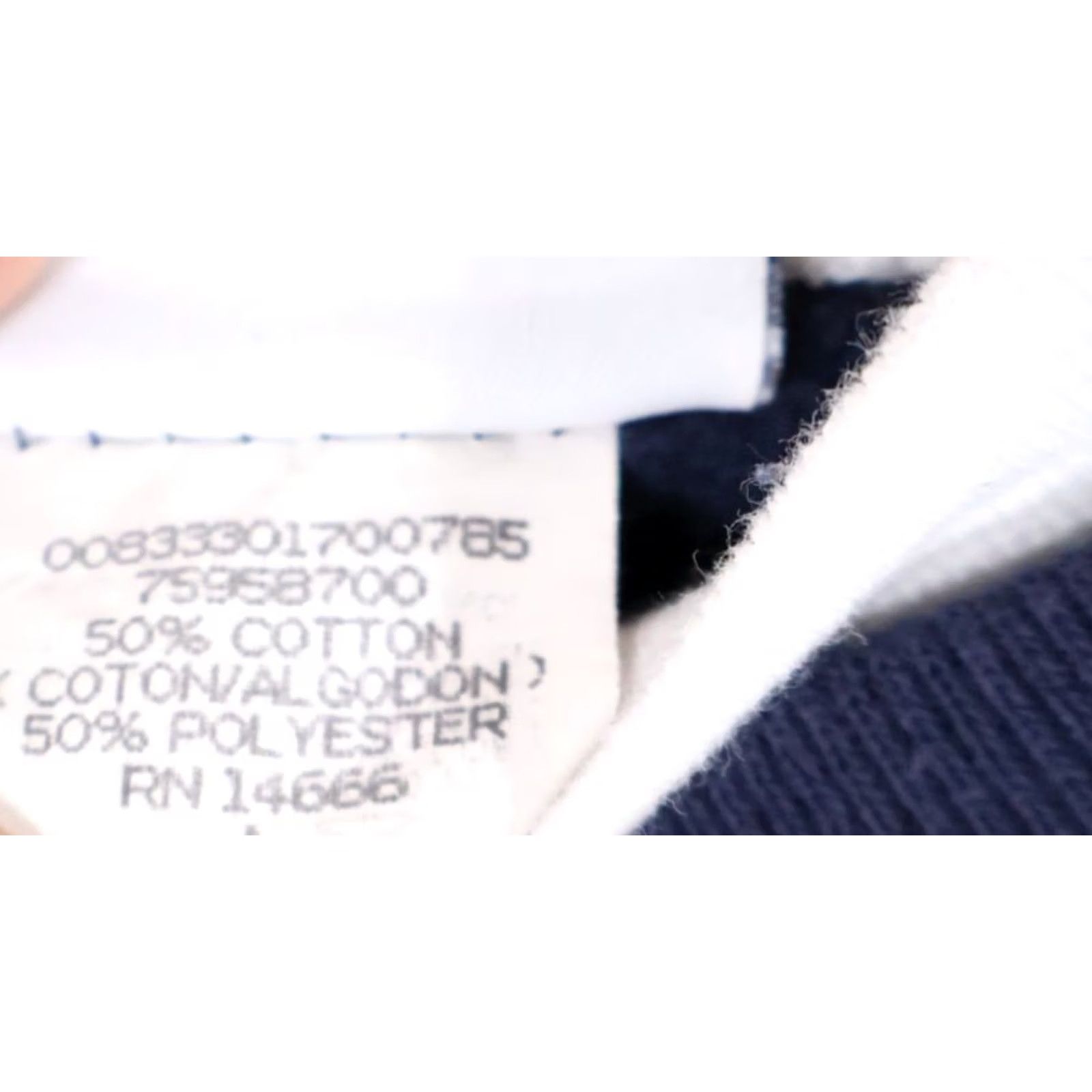 Lee VINTAGE Lee Sweatshirt 90s Holy Trinity Catholic School Embroidered Mock Neck Blue Womens Large Size L / US 10 / IT 46 - 4 Thumbnail