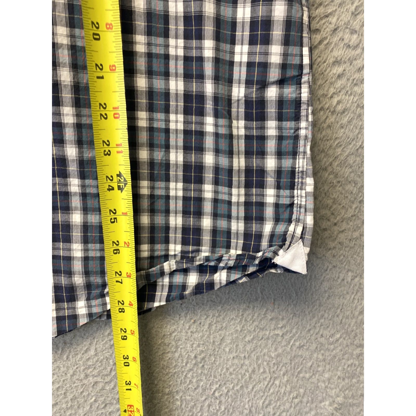Gap Gap Button Up Shirt Mens Size Medium Blue Green Plaid Long Sleeve 97-58 Logo Casual Regular Cotton Size US M / EU 48-50 / 2 - 6 Thumbnail