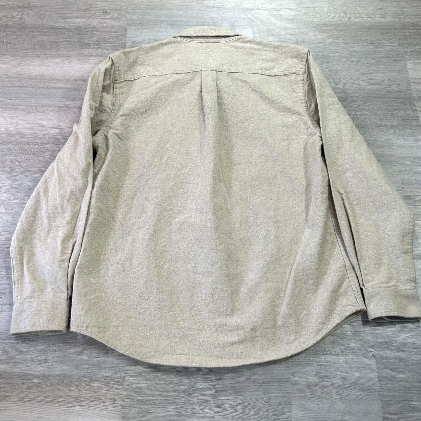 Vintage Woolrich Shirt Mens Small Beige Flannel Button-Up Long Sleeve Casual Regular Fit Cotton Pocketed N/A Size US S / EU 44-46 / 1 - 2 Thumbnail