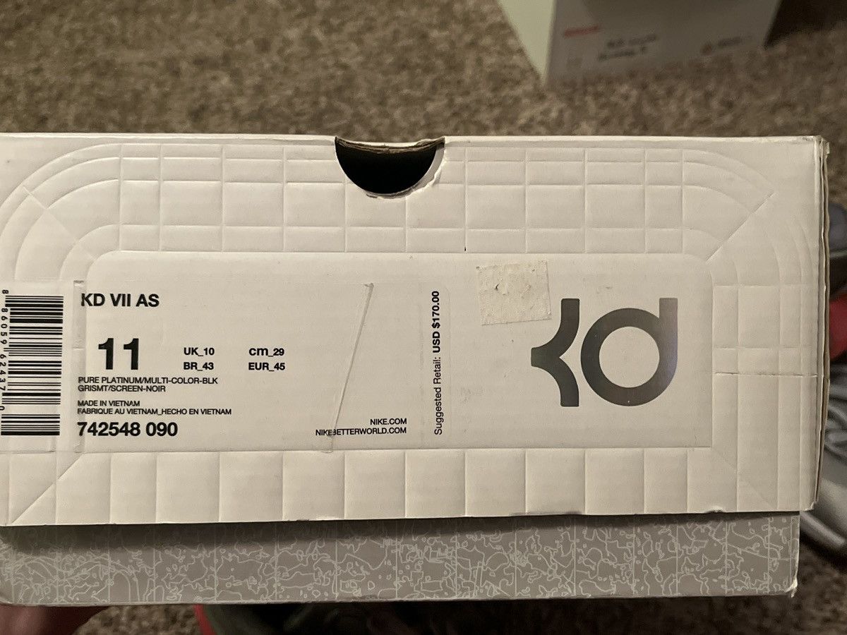 Nike KD 7 All Star Size US 11 / EU 44 - 7 Thumbnail
