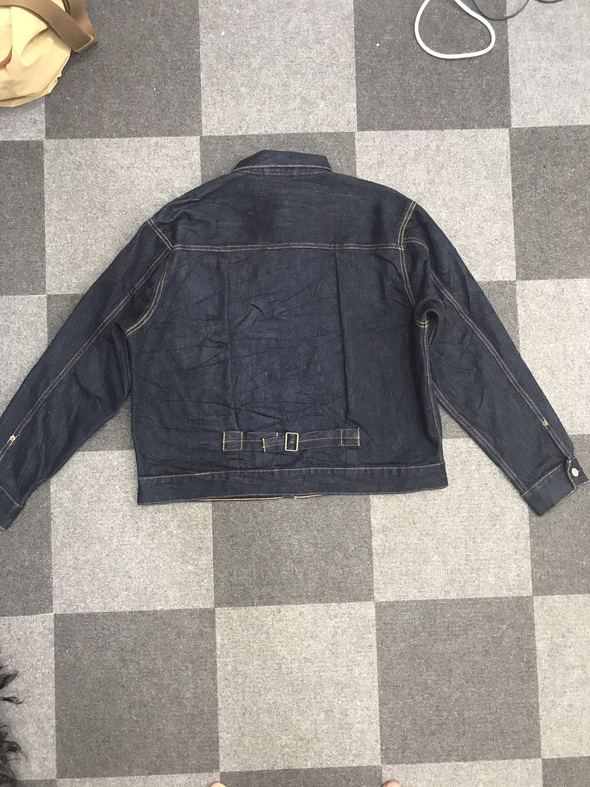 GU × Japanese Brand GU Oversize Trucker JacketType 2 Buckle Back Trucker Size US M / EU 48-50 / 2 - 12 Thumbnail