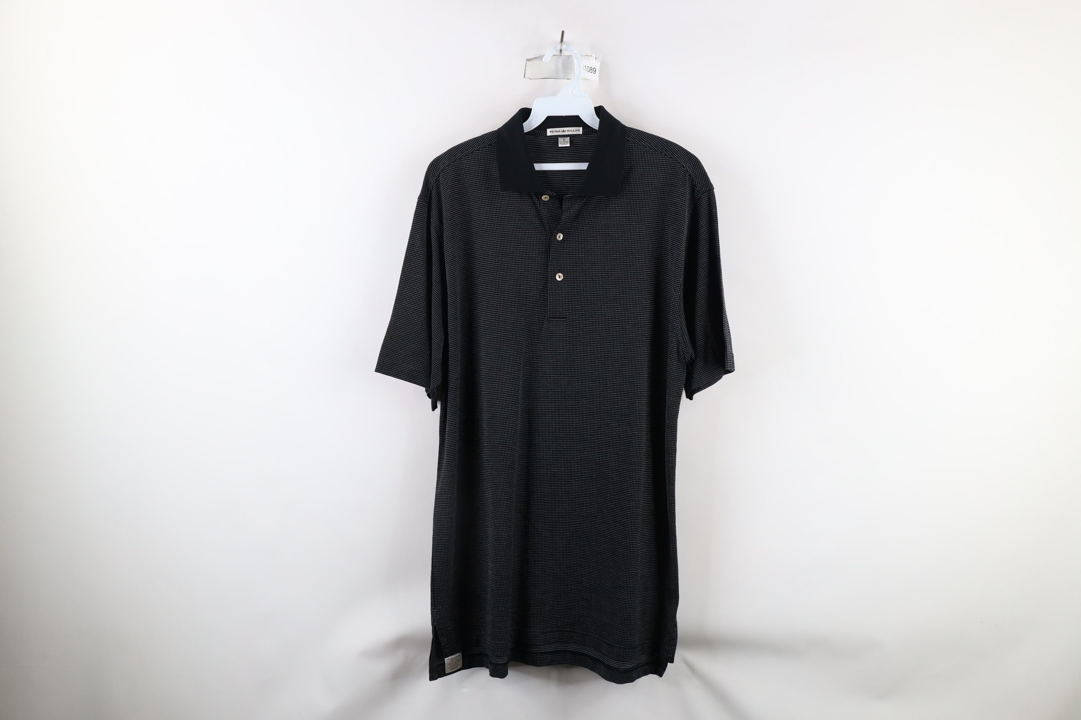 Peter Millar × Vintage Peter Millar Knit Short Sleeve Collared Golf Polo Shirt Size US M / EU 48-50 / 2 - 1 Thumbnail