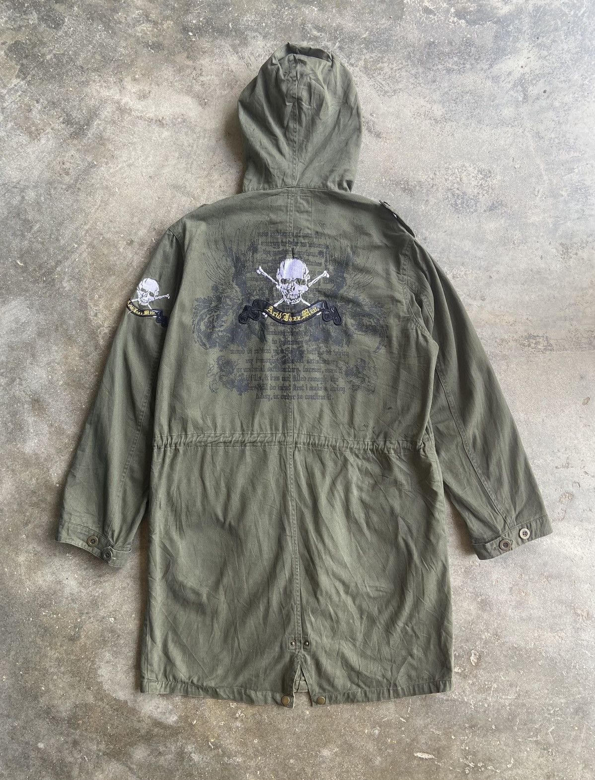 Seditionaries MAD acid Jazz Men Punk Parka Jacket Size US L / EU 52-54 / 3 - 1 Thumbnail
