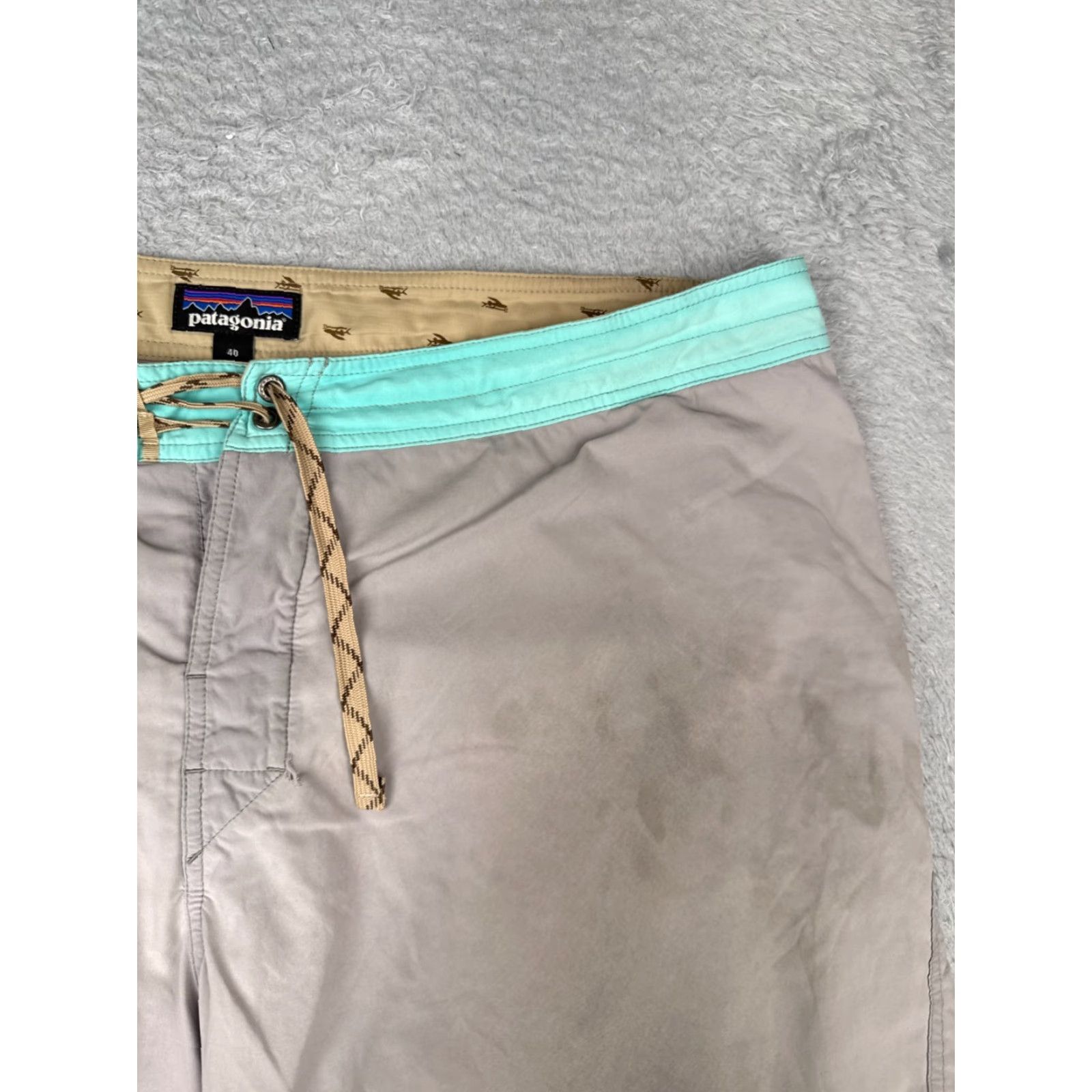 Patagonia Patagonia Mens Board Shorts 40 Gray Wavefarer 21" Swim Trunks Beach Size US 40 / EU 56 - 5 Thumbnail