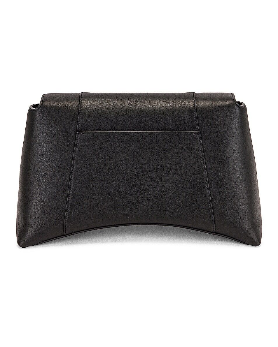 Balenciaga o1s1rm1225 Size: OS / Downtown Medium Shoulder Bag in Black Size ONE SIZE - 3 Thumbnail