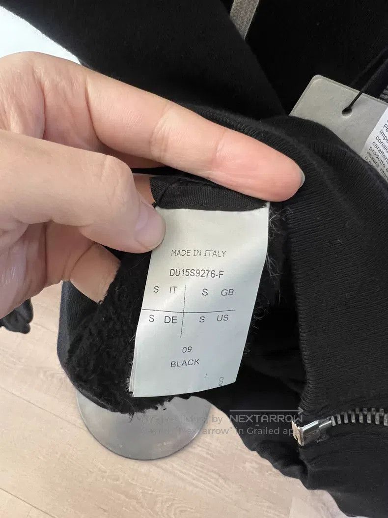 Rick Owens Rick Owens Zip and fleece hoodie Size US S / EU 44-46 / 1 - 4 Thumbnail