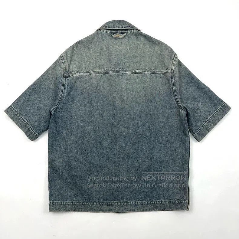 Louis Vuitton Louis Vuitton Washed Blue Denim Jacket. Size US L / EU 52-54 / 3 - 3 Thumbnail