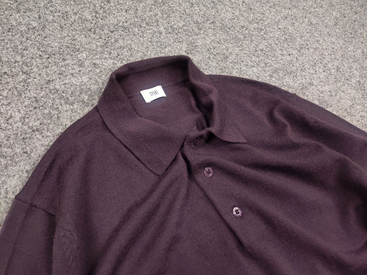SPOKE Spoke Design merino wool Long Sleeve Polo Button Sweater Size US M / EU 48-50 / 2 - 9 Thumbnail