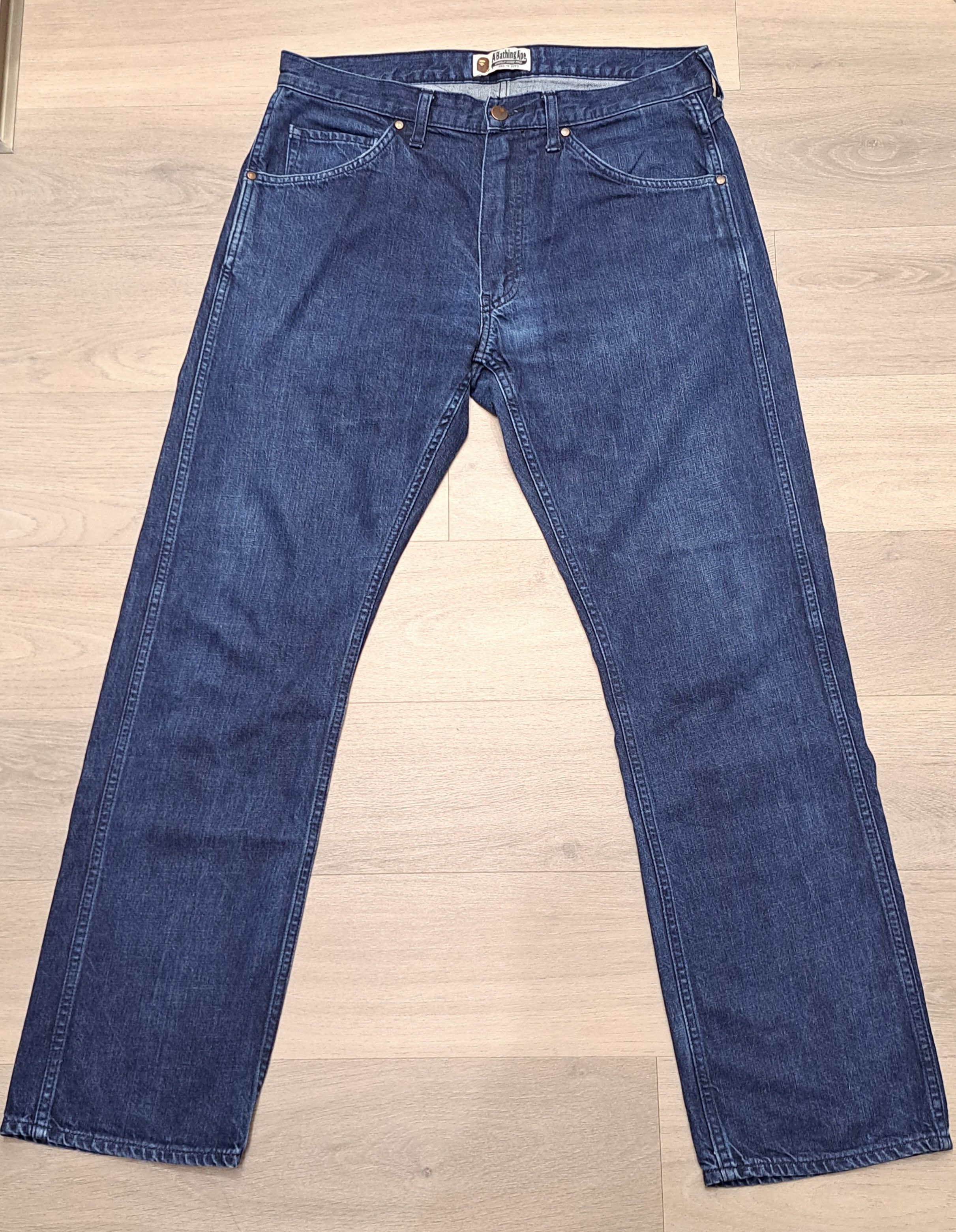 Bape Bape ASNKA jeans denim pants, 34 a bathing ape Size US 34 / EU 50 - 3 Thumbnail