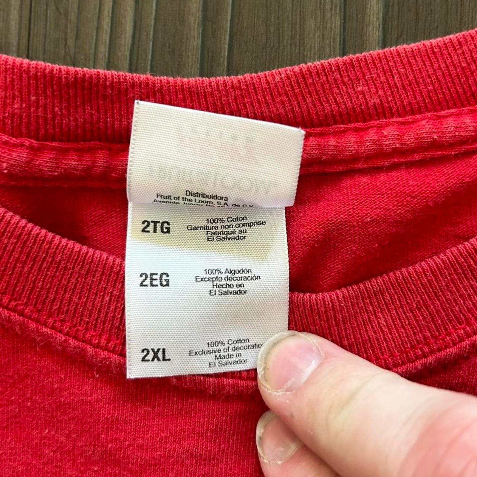 Vintage Texas Tech Graphic Tee Size US XXL / EU 58 / 5 - 3 Thumbnail