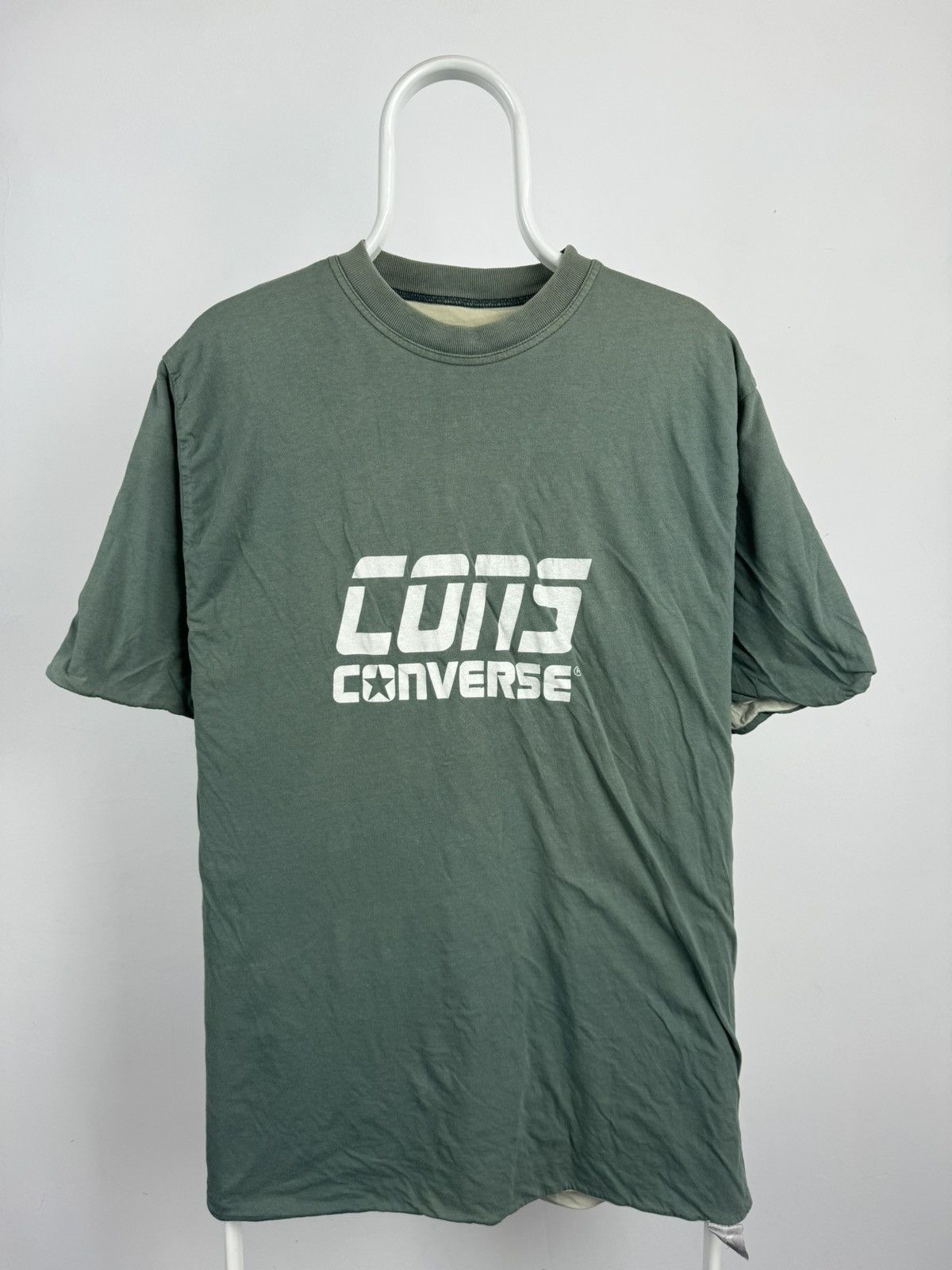 Converse Vintage Cons Converse 2 Sides Big Logo Tee Shirt Size US XXL / EU 58 / 5 - 1 Thumbnail