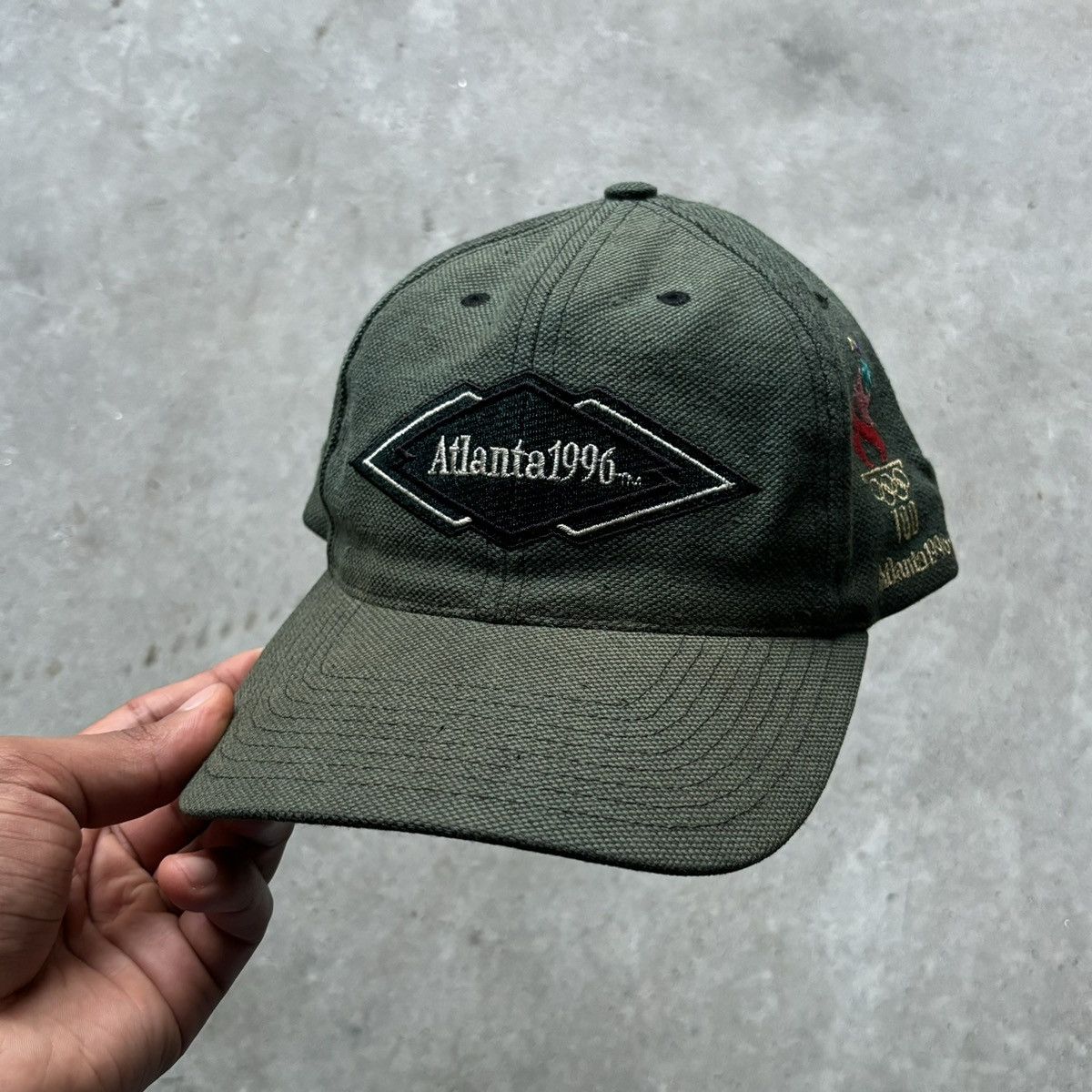 Starter × USA Olympics × Vintage vintage 90s 1996 ATLANTA OLYMPICS STARTER Strapback hat Size ONE SIZE - 4 Thumbnail