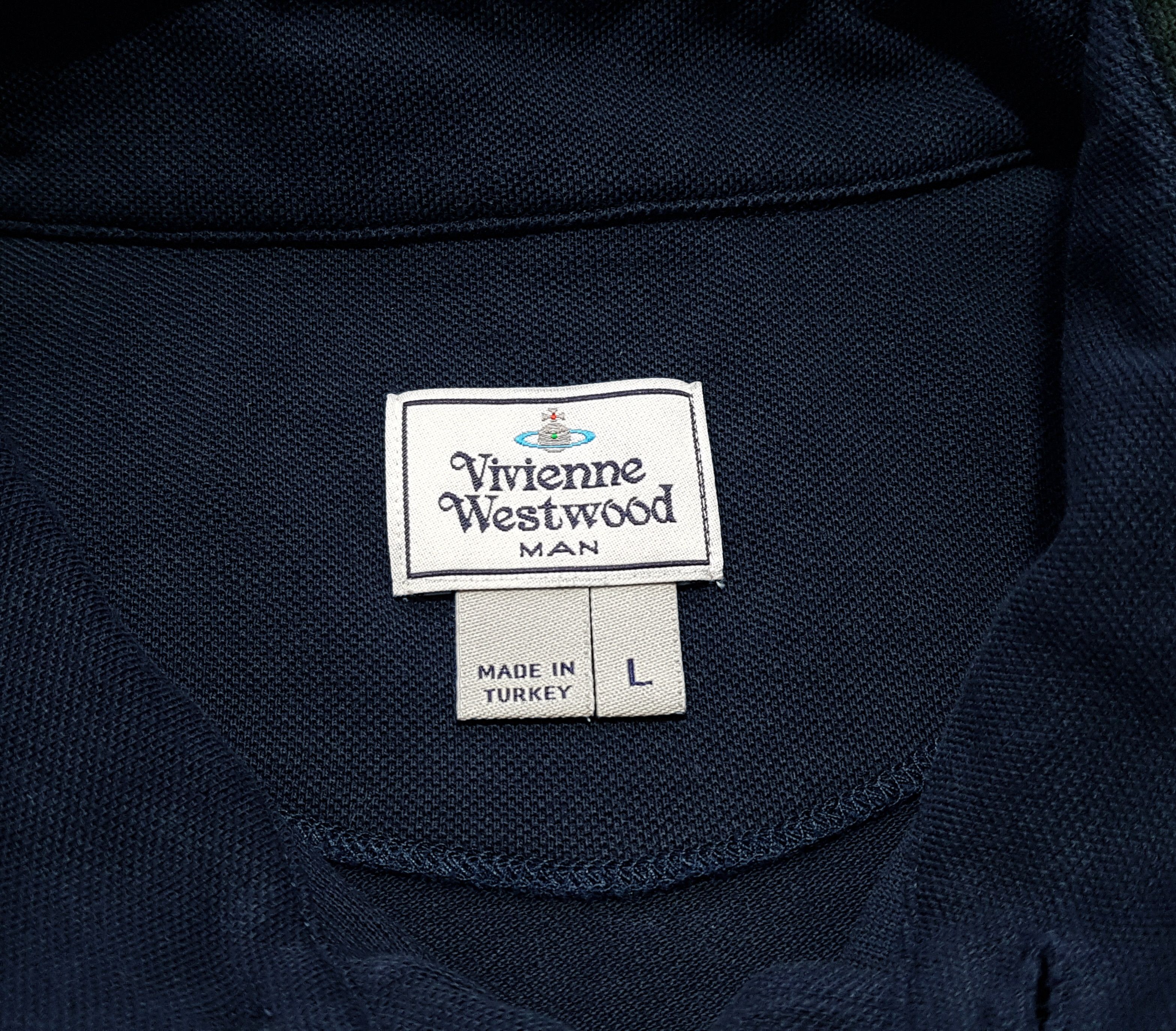 Vivienne Westwood Vivienne Westwood Men's Polo Shirt Blue sz L Size US L / EU 52-54 / 3 - 10 Thumbnail