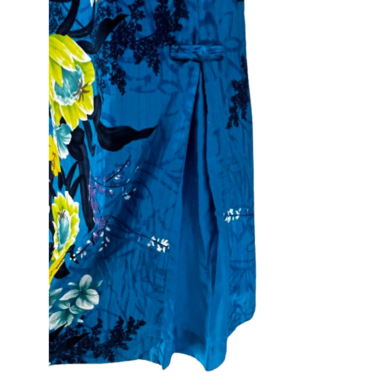 Vintage Vintage Blue Floral Hawaiian Muu Muu Midi Dress M Pockets Size M / US 6-8 / IT 42-44 - 11 Thumbnail