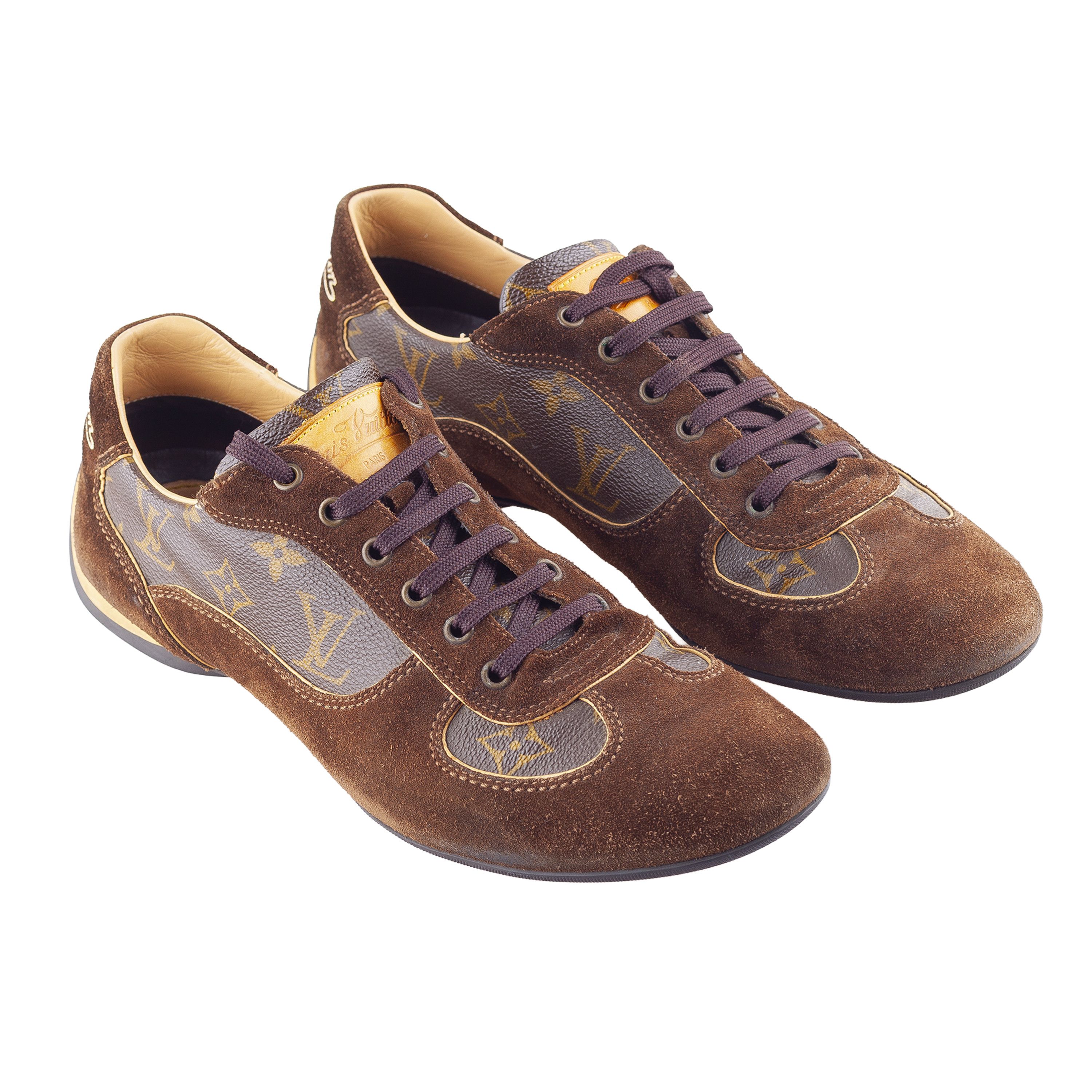 Louis Vuitton Brown Monogram Canvas Energie Low Top Sneakers