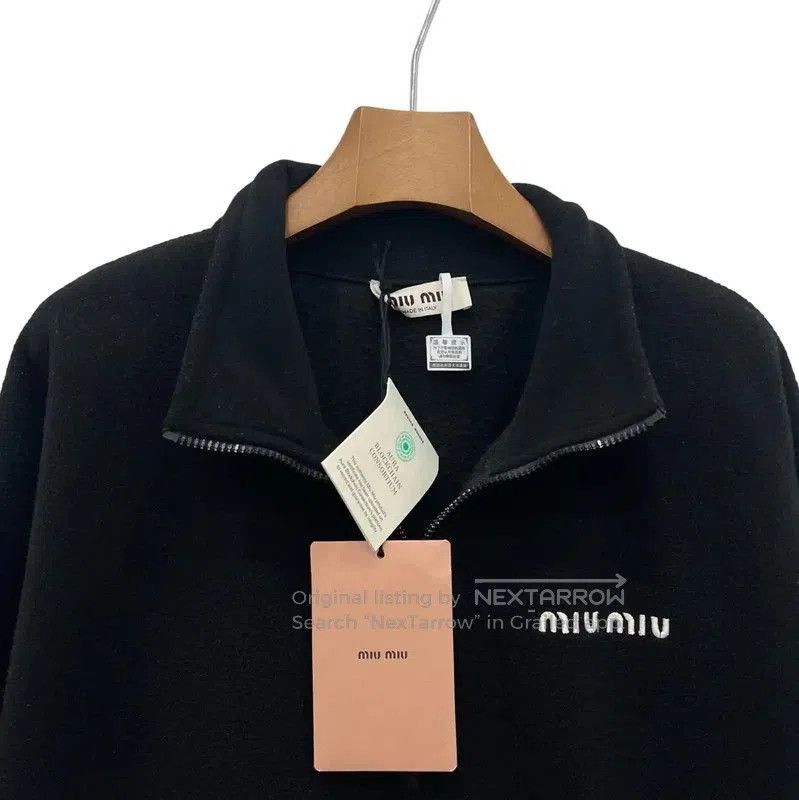 Miu Miu Miu Miu Black Women's Sweatshirt Size S . Size S / US 4 / IT 40 - 3 Thumbnail