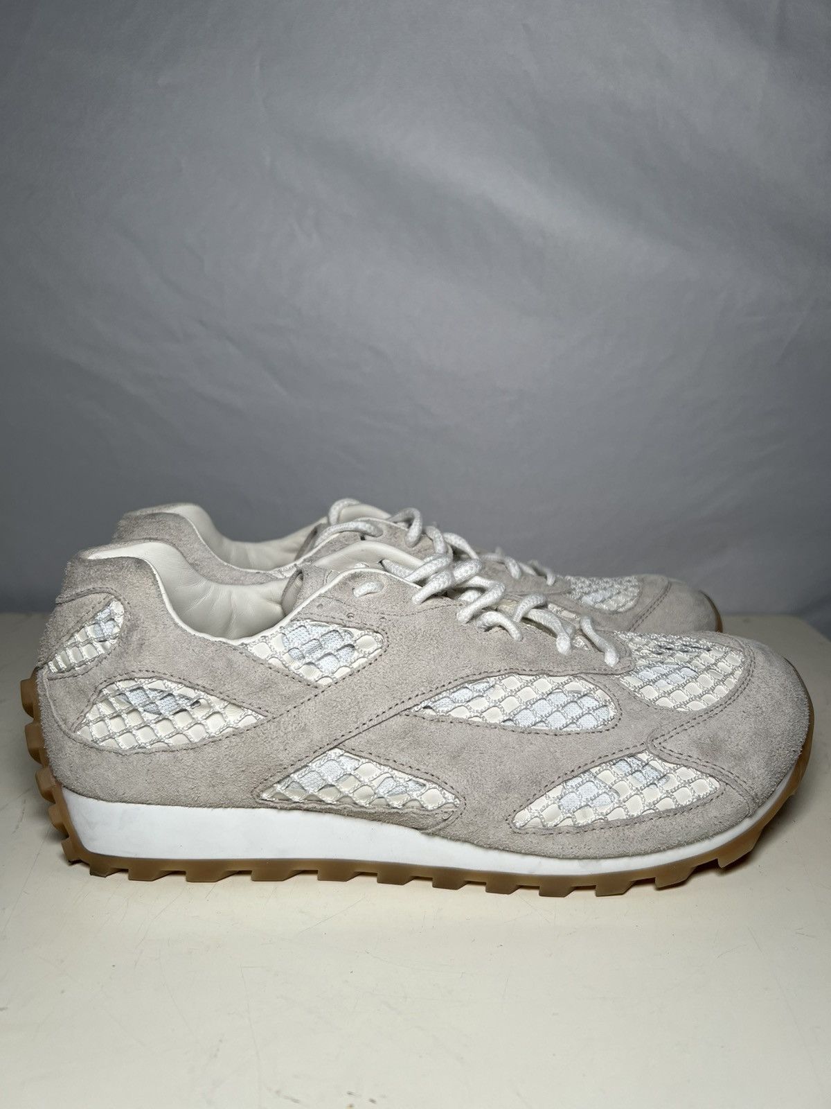 Bottega Veneta Bottega Veneta Orbit Suede Leather Sneakers Size US 10 / IT 40 - 3 Thumbnail