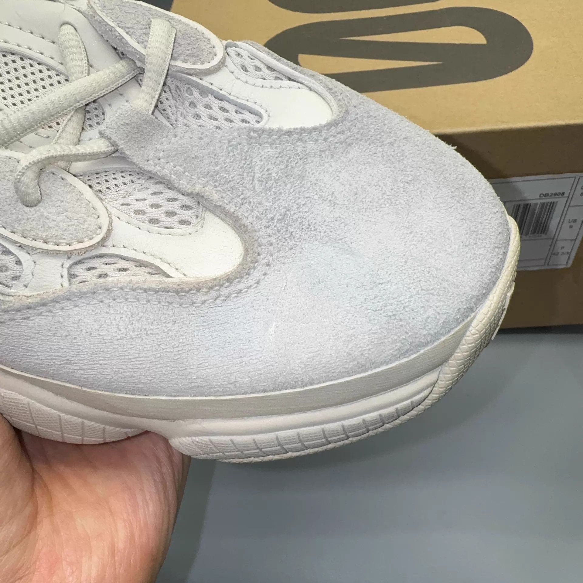 Adidas Adidas Yeezy 500 Cream White Size 42.5 Size US 9.5 / EU 42-43 - 7 Thumbnail