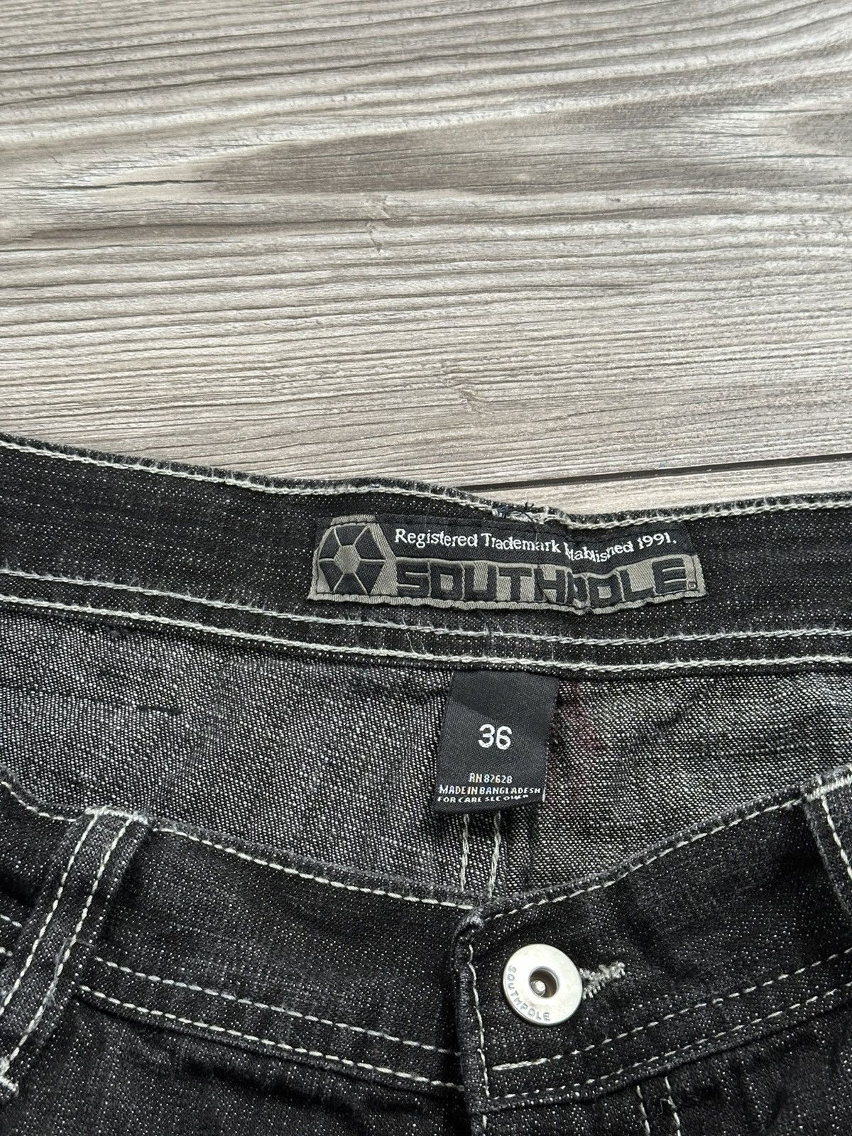 Southpole Crazy Vintage Y2K Southpole Baggy Jeans Size US 35 - 4 Thumbnail