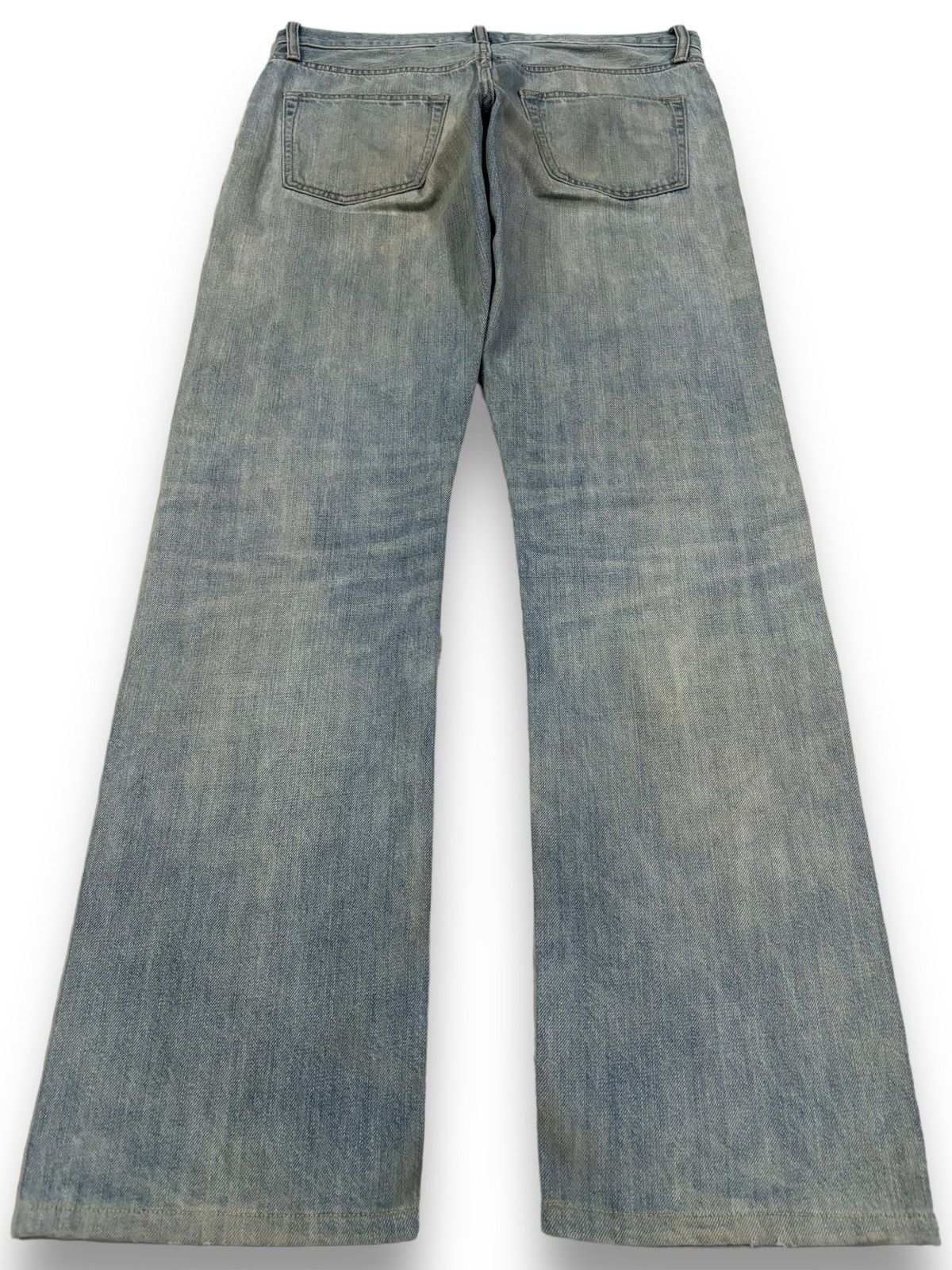 Undercover × Uniqlo Vintage Y2K Uniqlo UJ Selvedge Mud Washed Loose Jeans Size US 34 / EU 50 - 3 Thumbnail