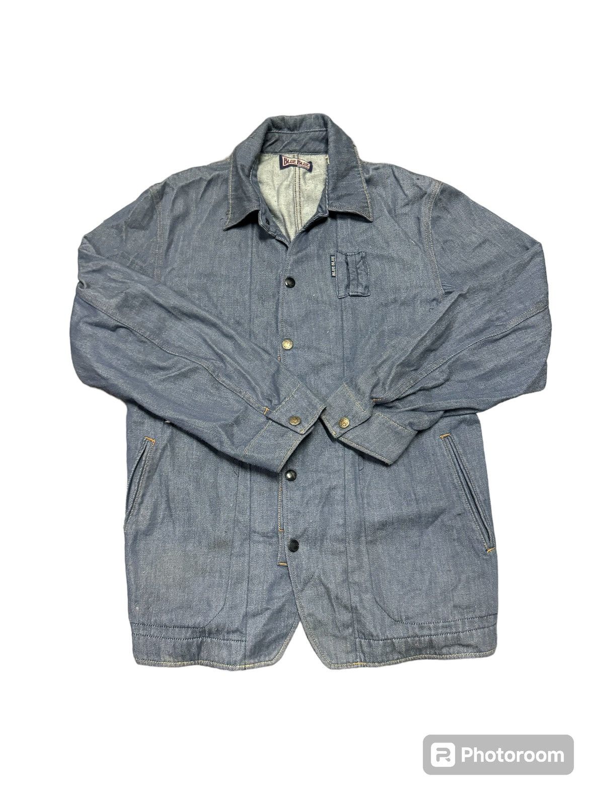Blue Blue Japan × Vintage VINTAGE BLUE BLUE JAPAN DENIM JACKET Size US M / EU 48-50 / 2 - 1 Thumbnail