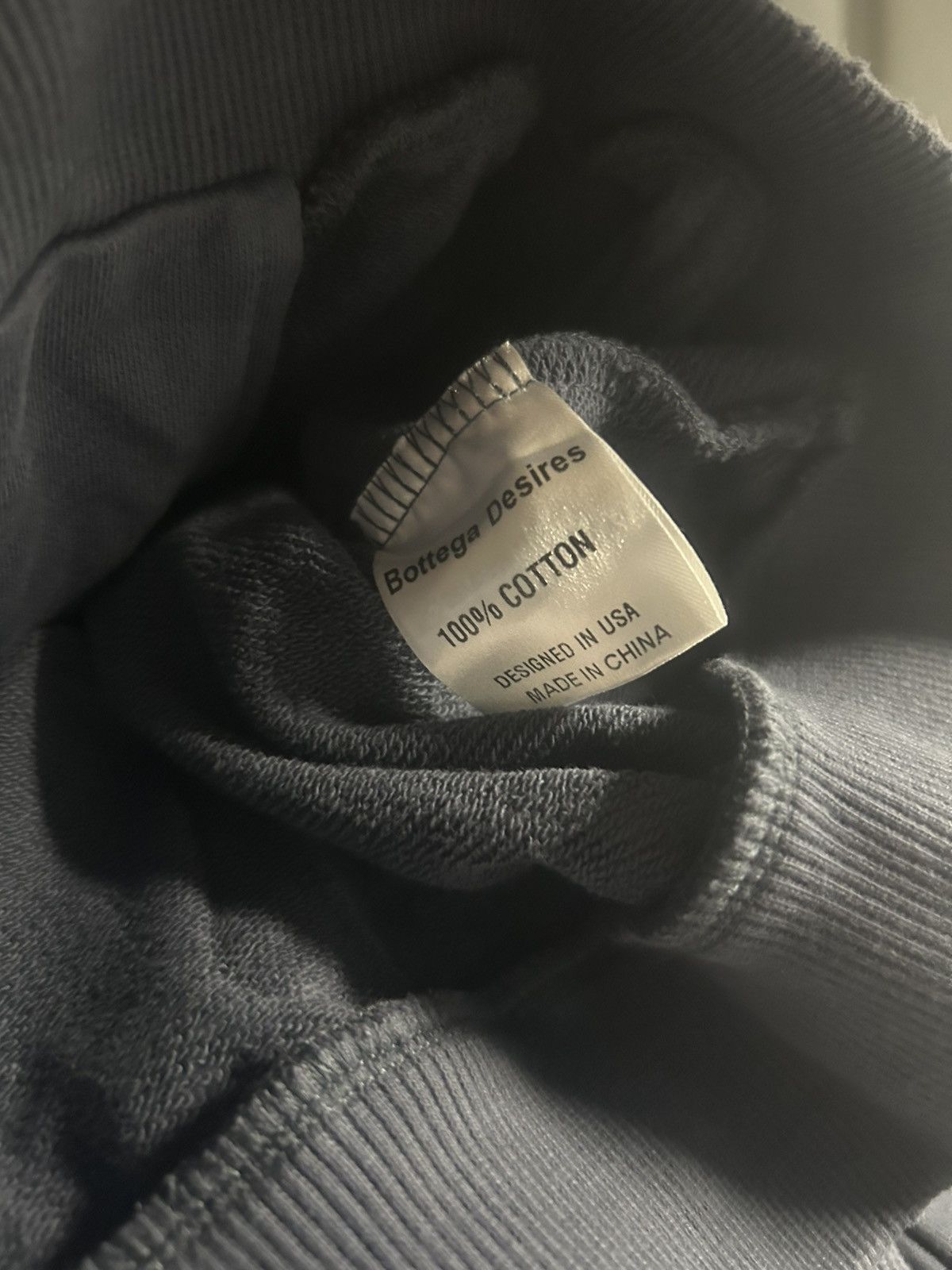 Bottega Desires Bottega Desires Navy Blue Tech Suit Zip Up Hoodie 2X-Large Size US XXL / EU 58 / 5 - 4 Thumbnail