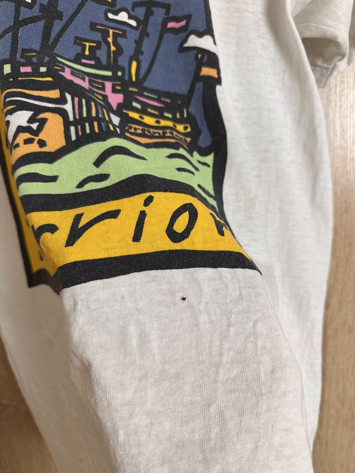 Vintage 🔥 Vintage Rainbow Warrior Distressed T Shirt Titanic Size US M / EU 48-50 / 2 - 4 Thumbnail