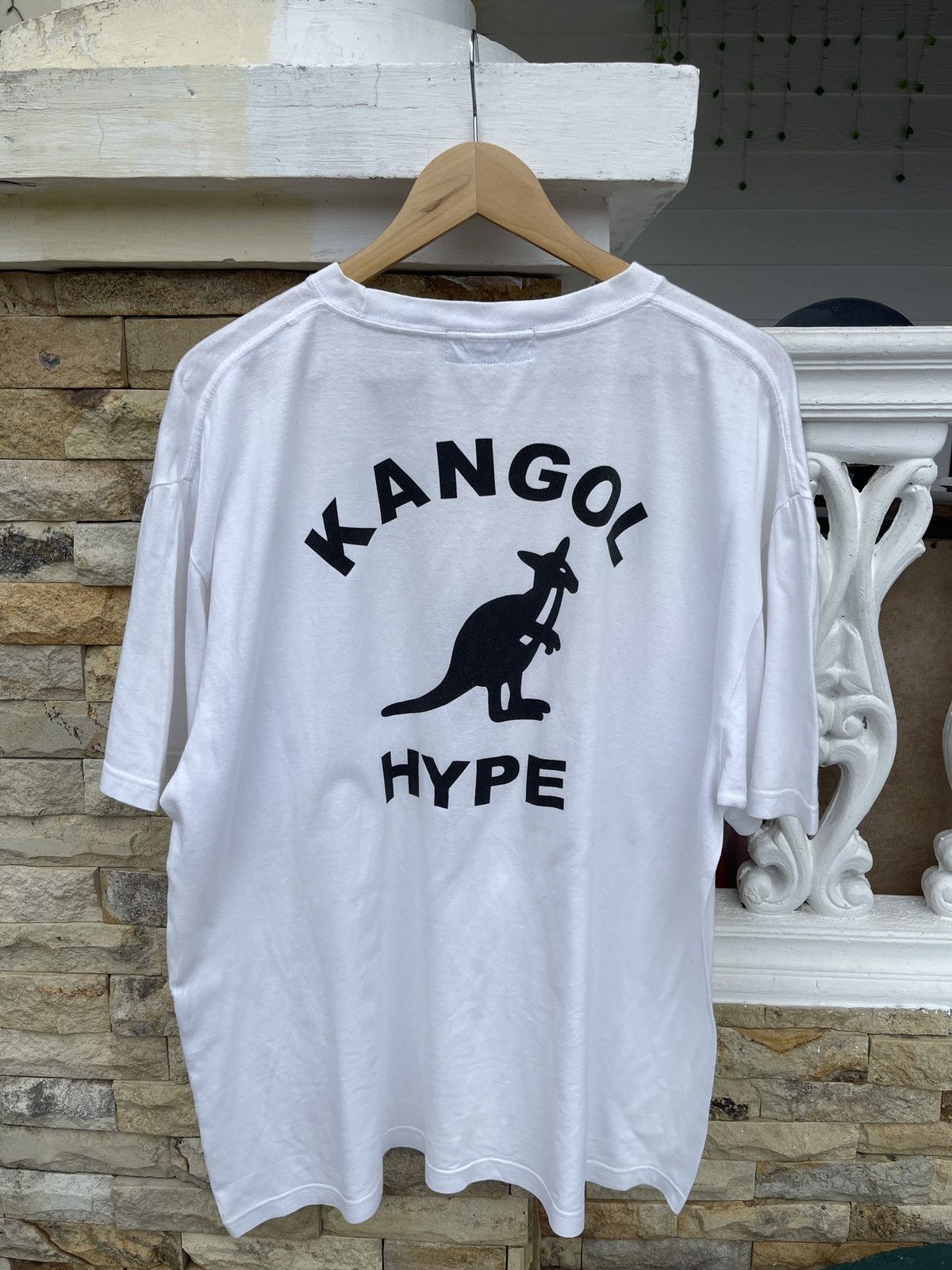 Kangol Rare🔥Vintage Kangol Big Logo Oversized Tee Size US XL / EU 56 / 4 - 1 Thumbnail