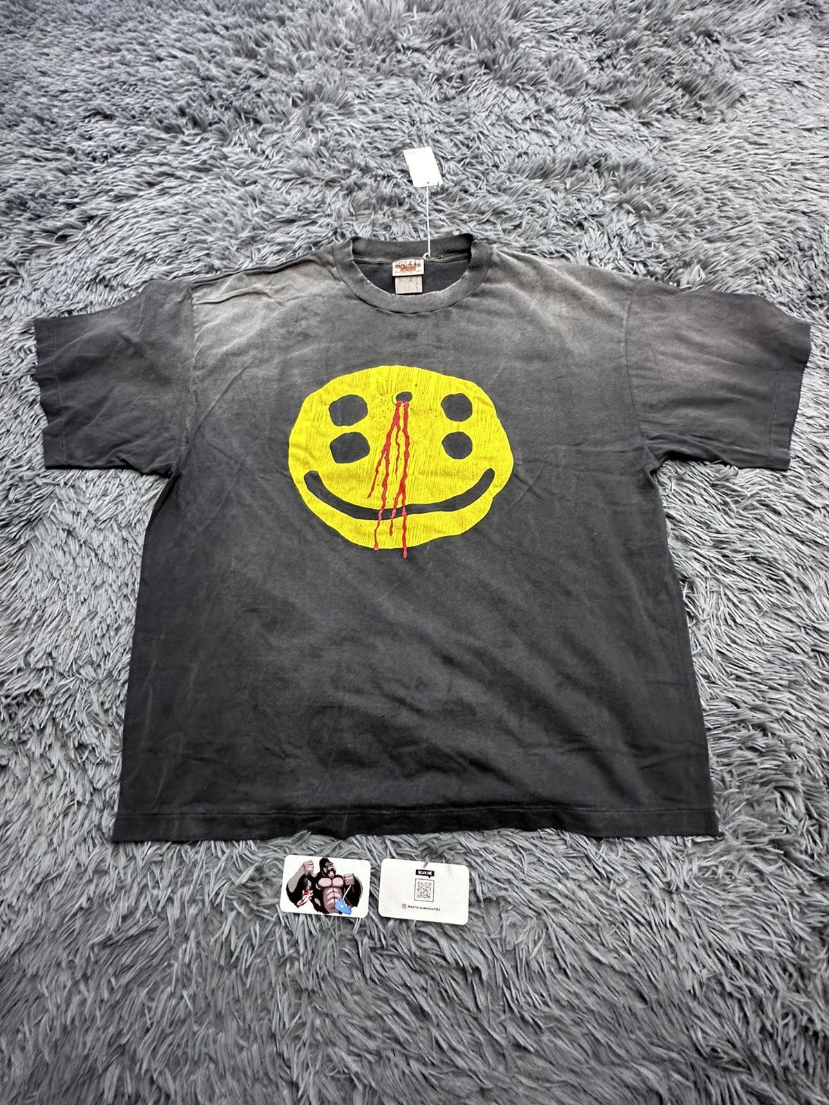 Cactus Plant Flea Market × Saint Michael Cactus Plant Flea Market X SAINT M×××××× Smile Tee Size US M / EU 48-50 / 2 - 2 Thumbnail